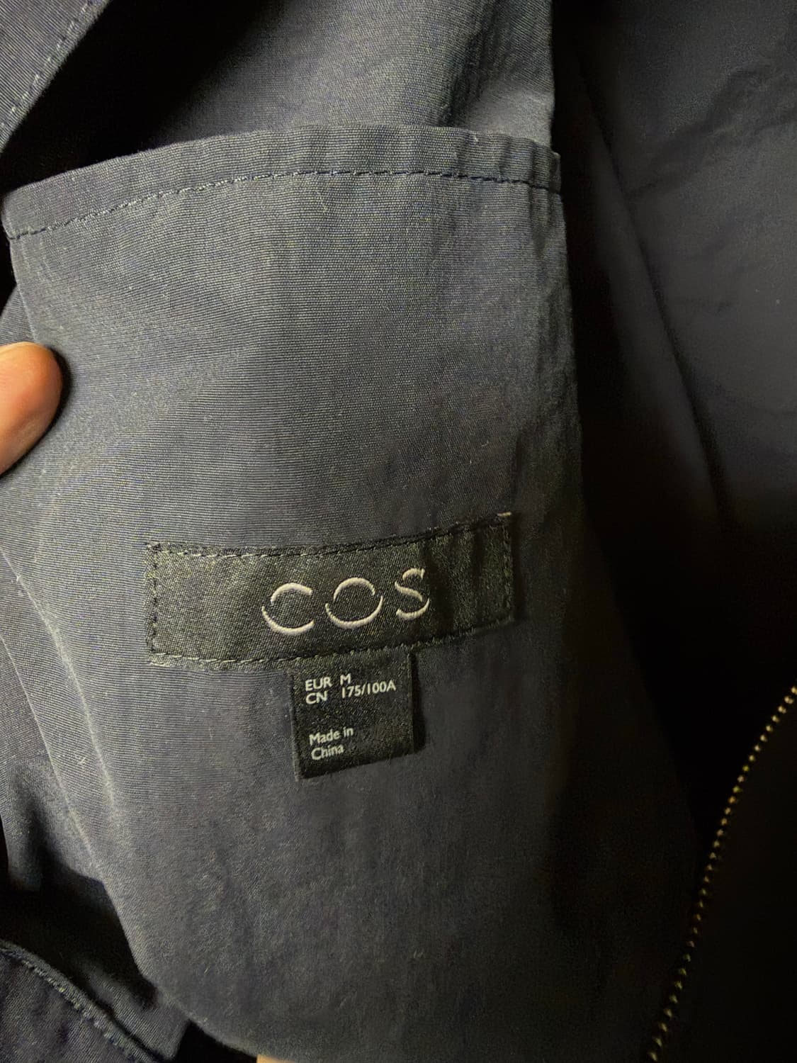 Cos 유틸리티 자켓 다크네이비 M사이즈 상품이미지2