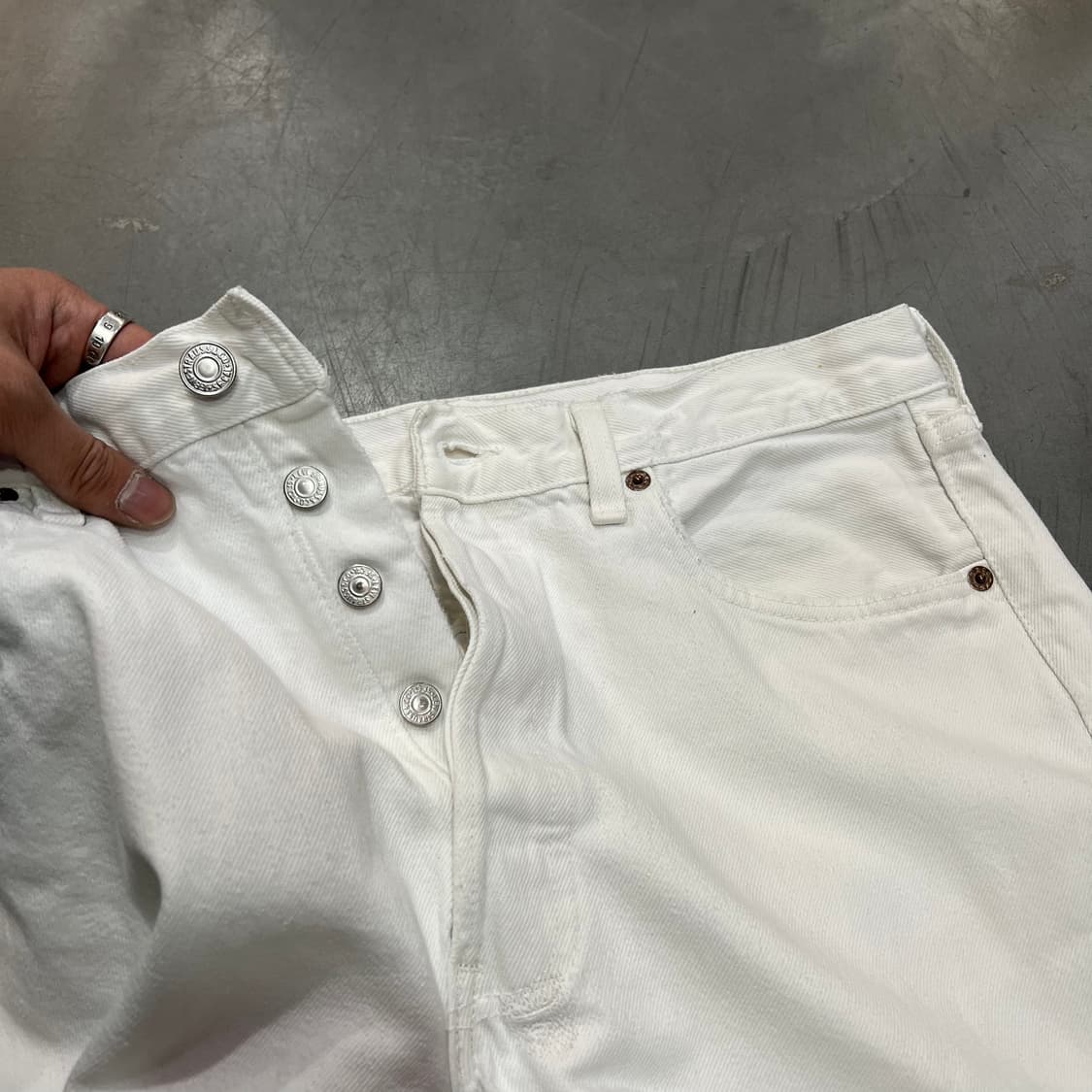  USA 리바이스 501 데님 팬츠 y14805 상품이미지10