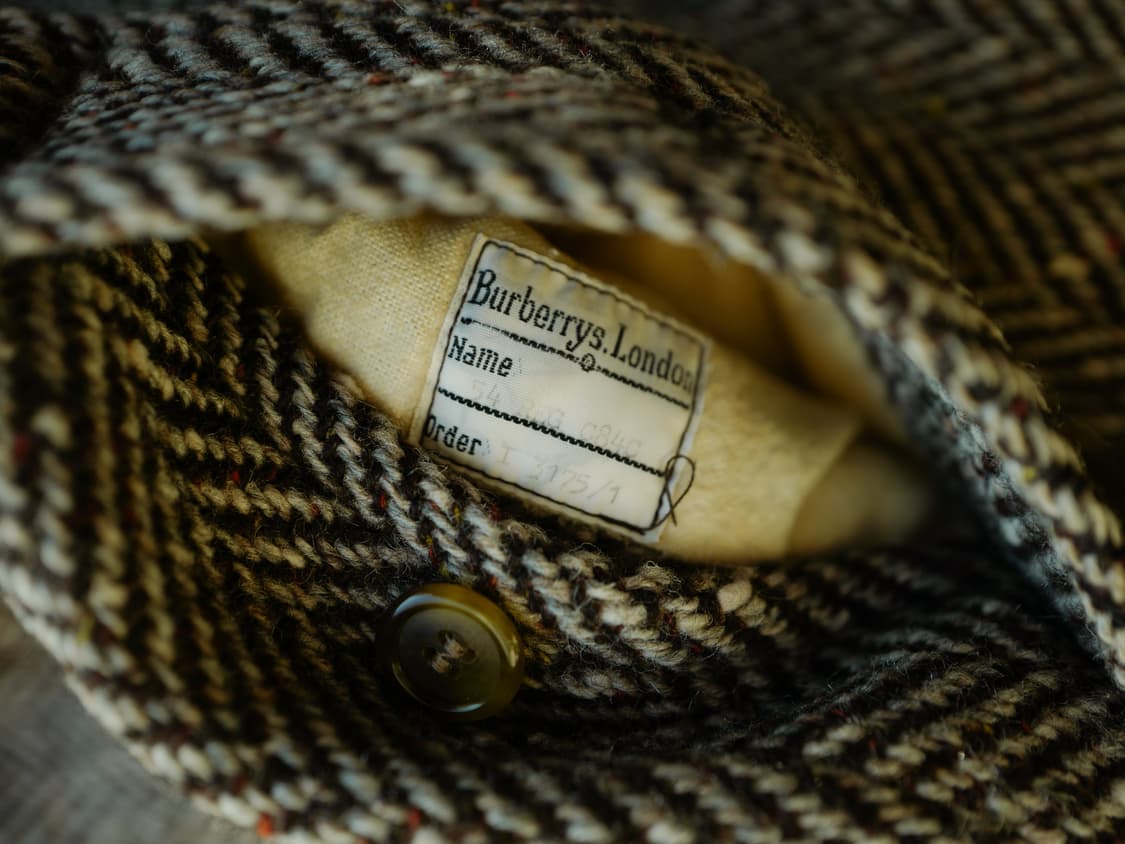 버버리 아이리쉬 도네갈 트위드 발마칸 코트 54 Reg 상품이미지5