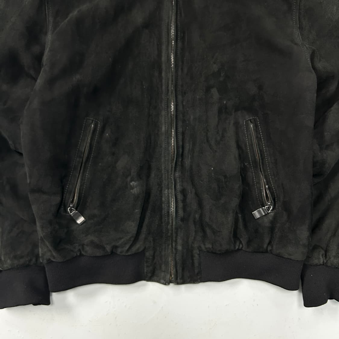 90’s ICEBERG 도널드덕 리얼 스웨이드 자켓  상품이미지8