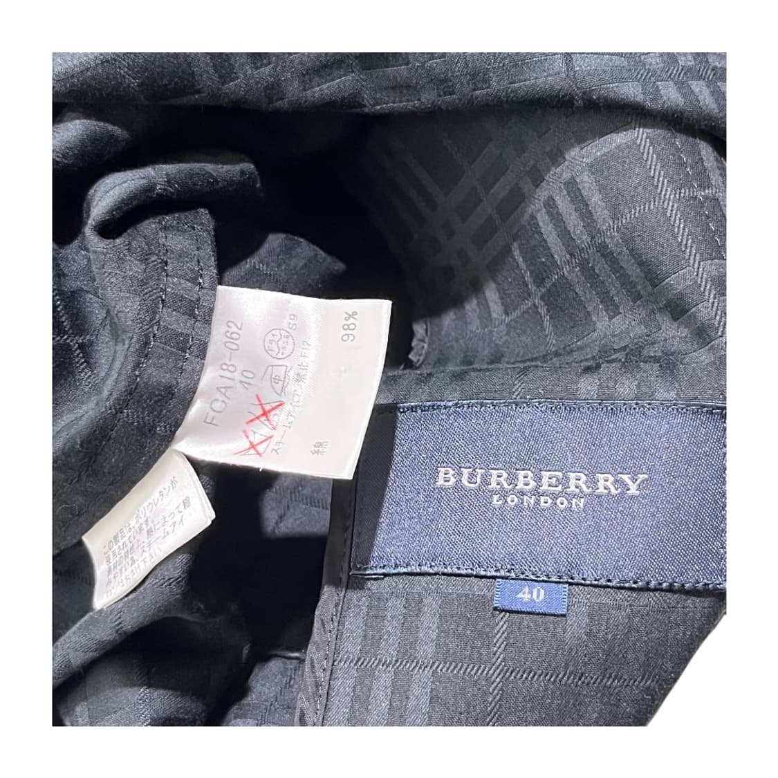 [BURBERRY] 버버리 런던 체크 자켓 상품이미지6