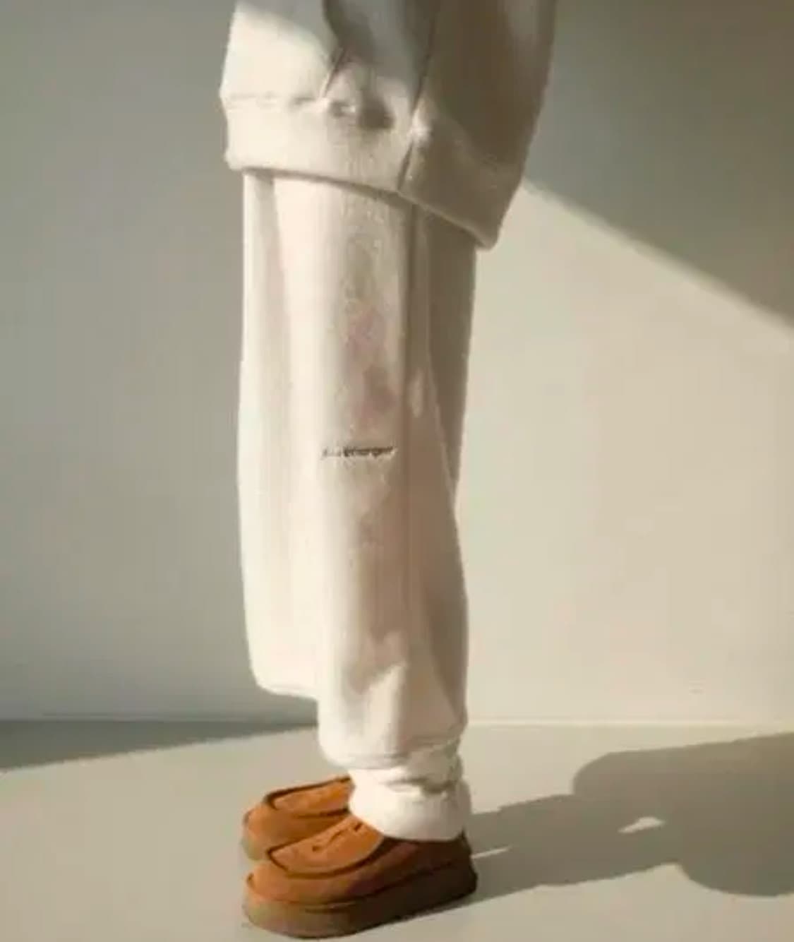 jichoi comfort 지초이 컴포트 후리스 스커트 레그워머 상품이미지1