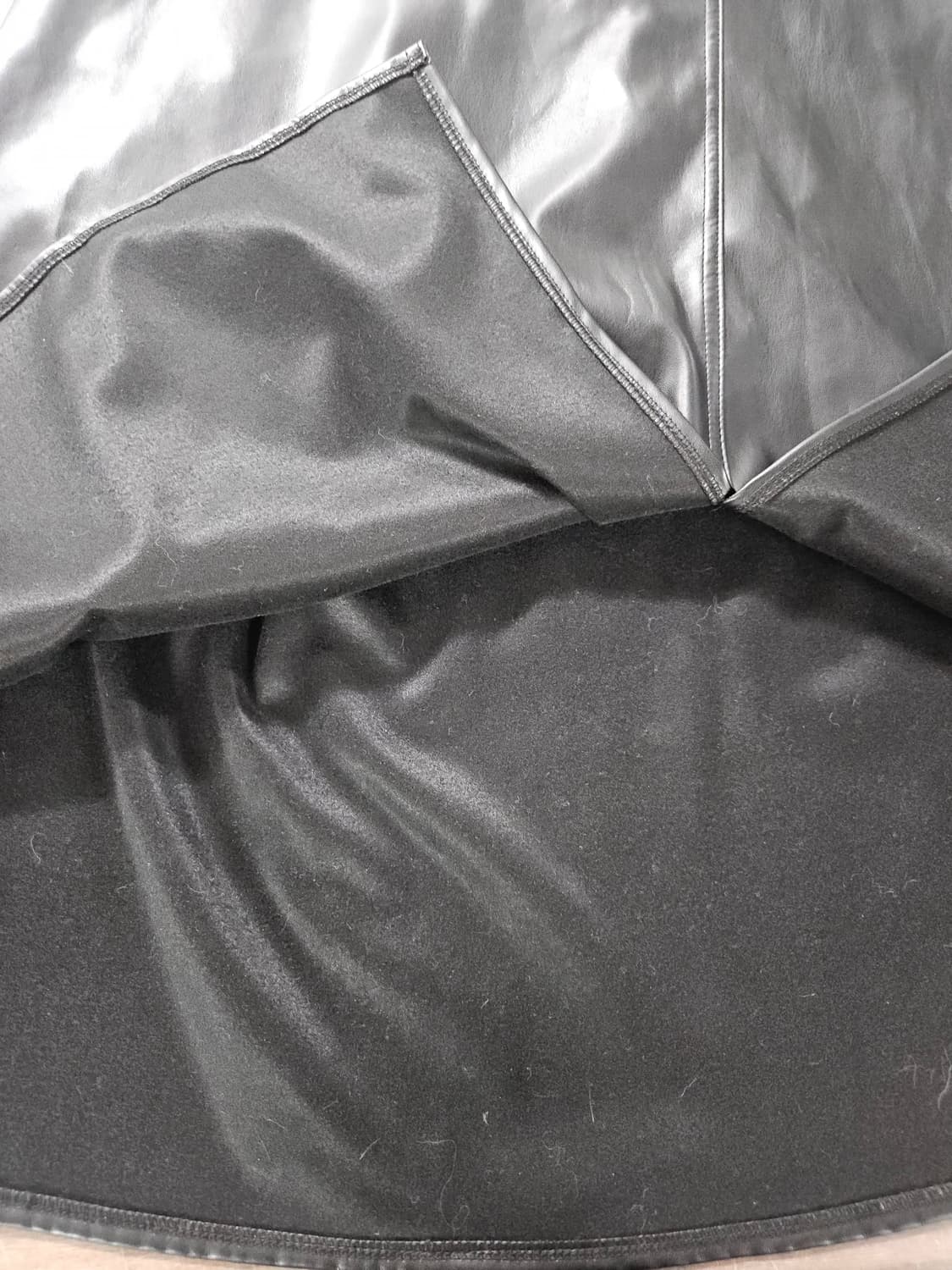 레더 롱 스커트  M -  L 상품이미지4