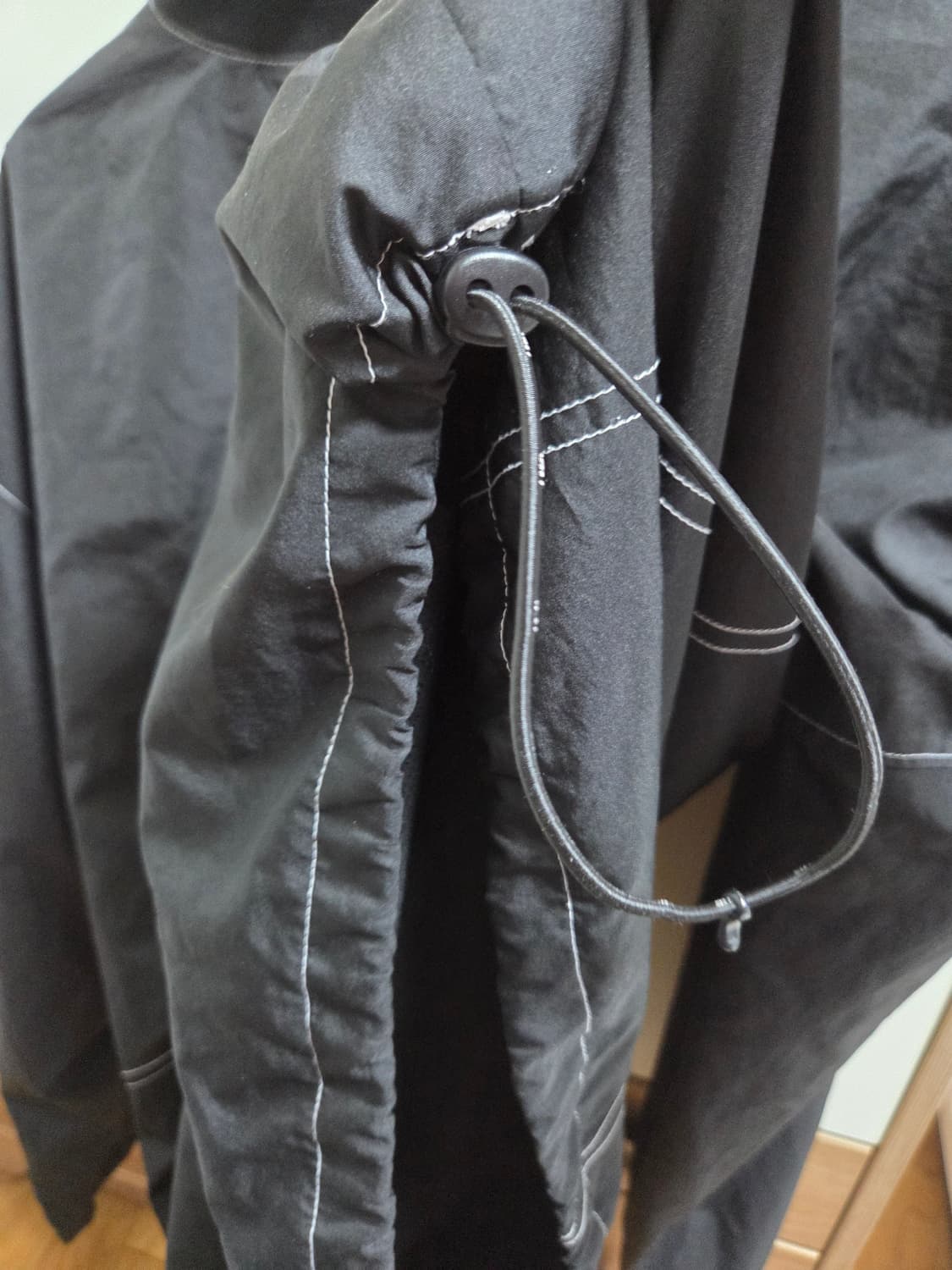 [2]LMC엘엠씨 윈드브레이커 크루넥 블랙 상품이미지5