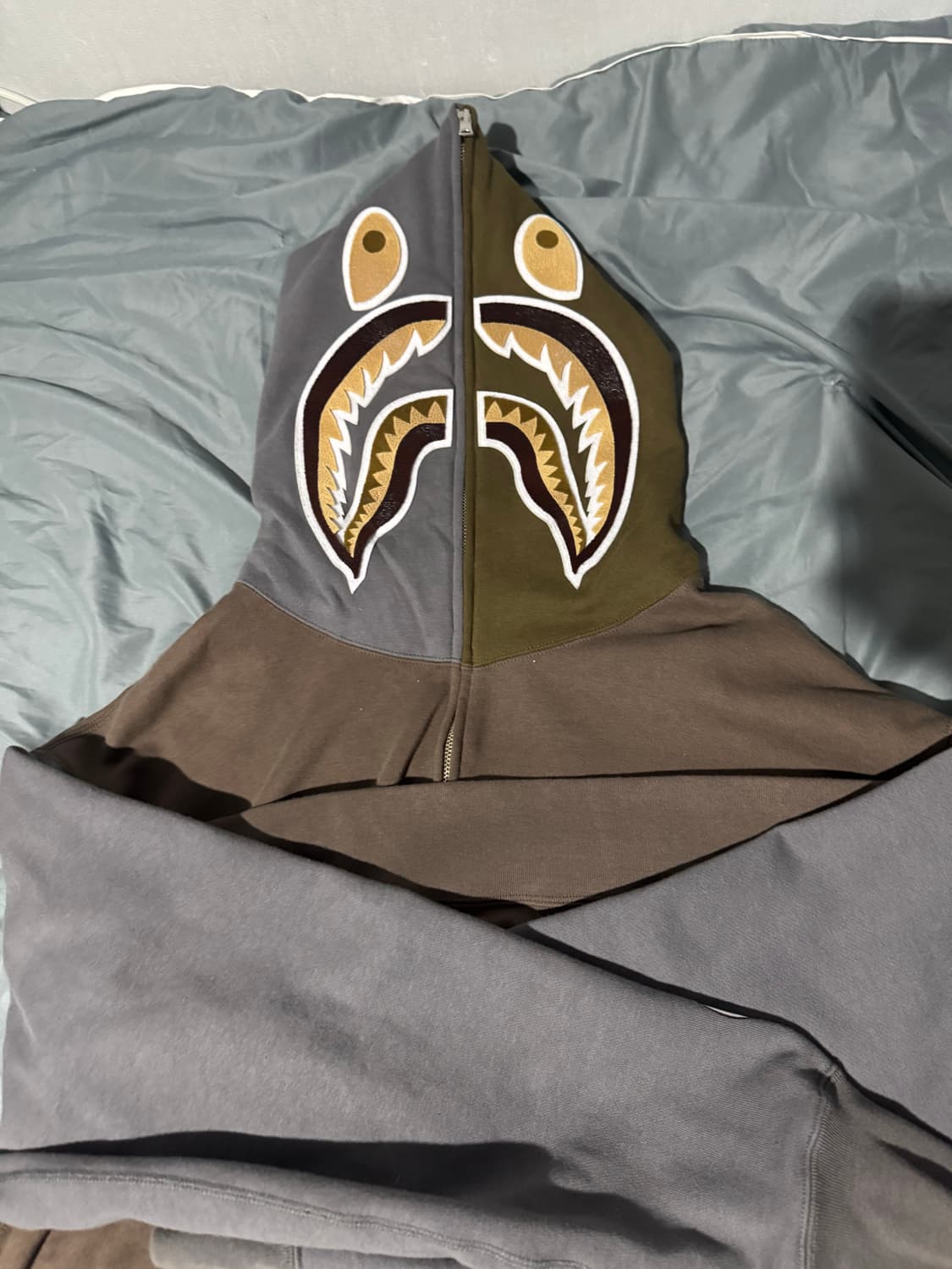 베이프 풀 집업 후드 xl 상품이미지2