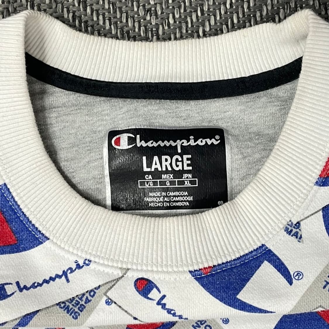 챔피온 멀티프린팅 맨투맨 v0139 상품이미지5