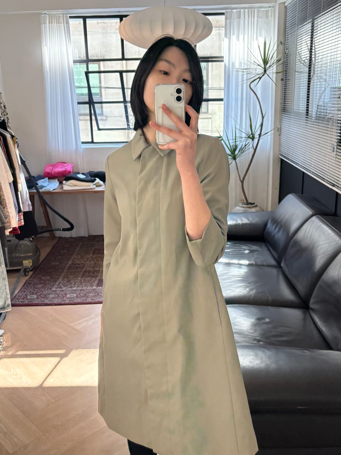 띠어리 나일론 코트  상품이미지10