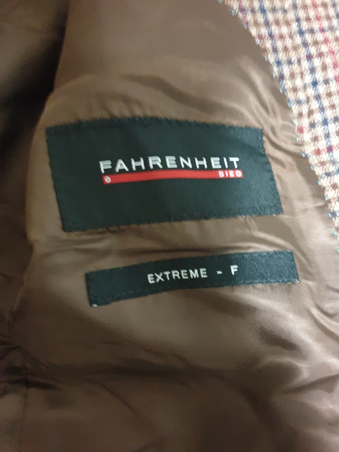 지이크 파렌하이트 울100% 깅엄 맞춤정장세트 (100) 상품이미지4