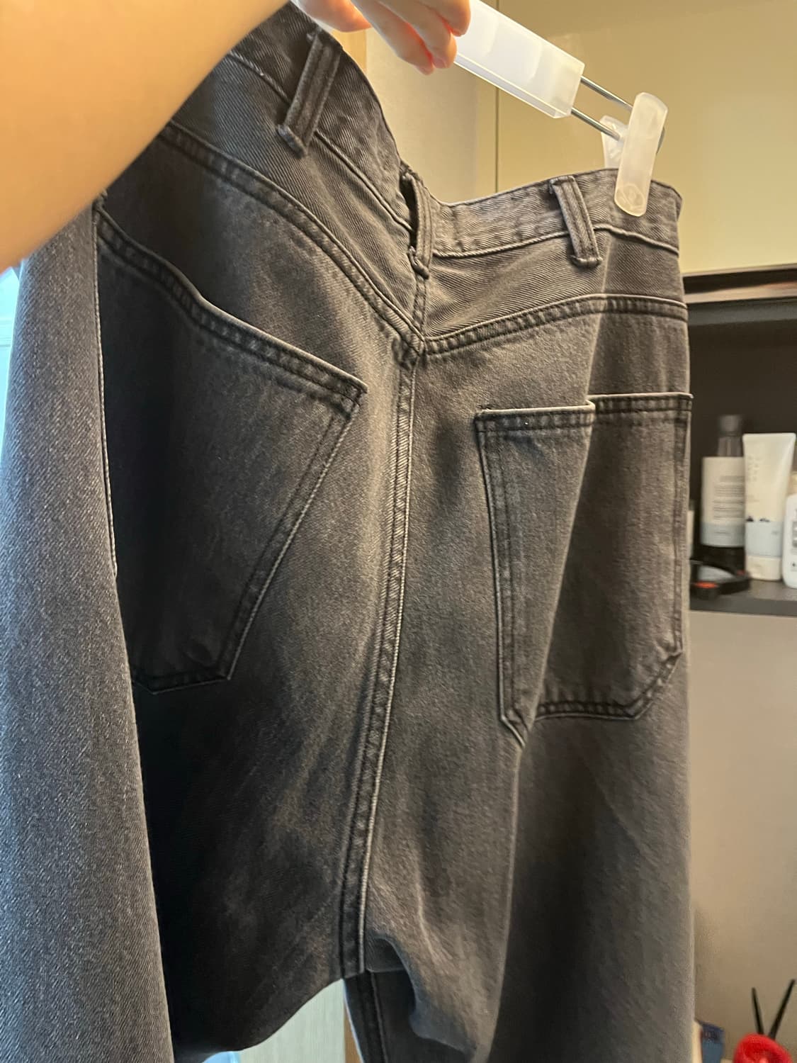 해칭룸 커브드진 워시드블랙 4사이즈 상품이미지4