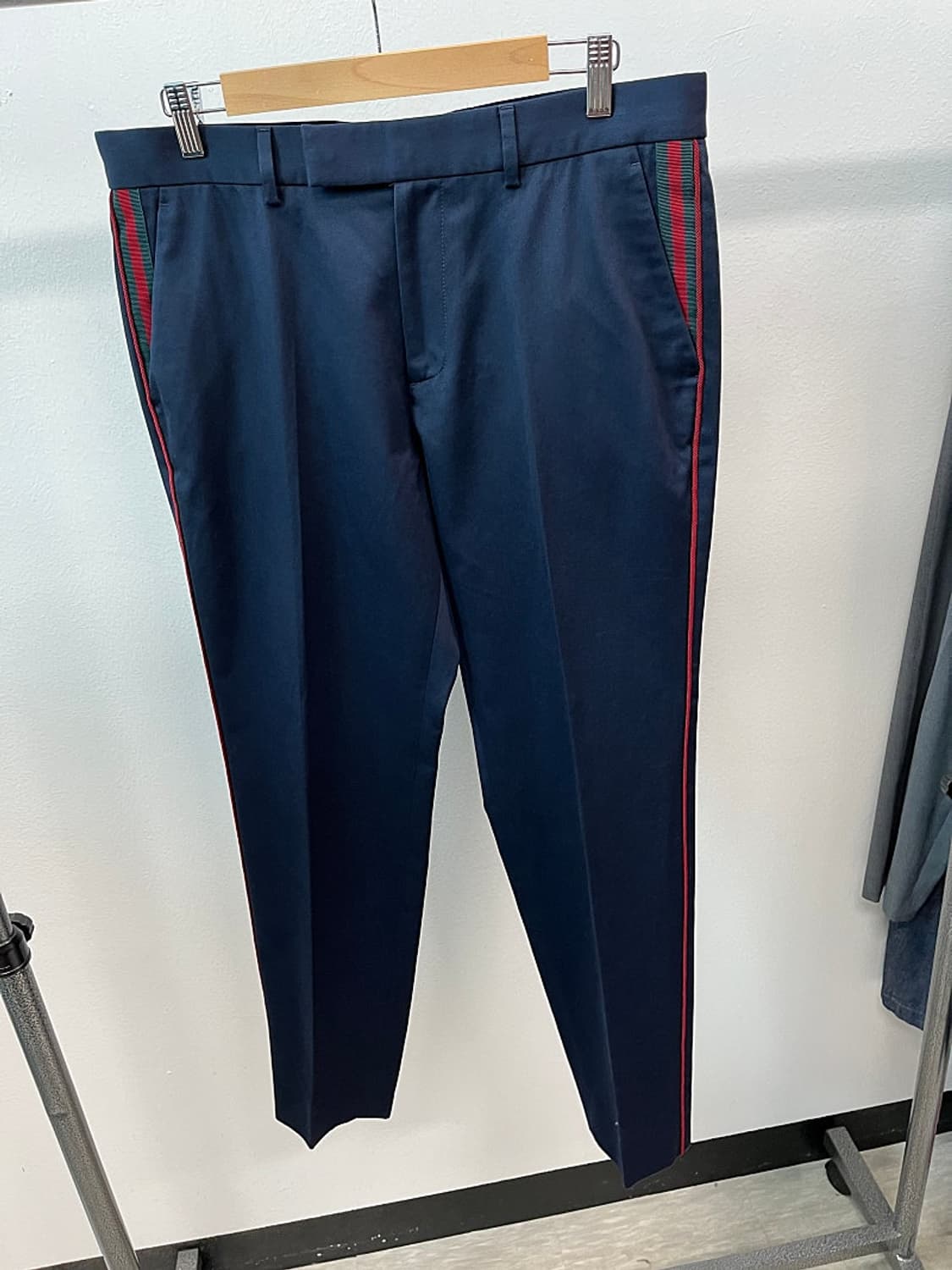 32) 구찌 스트레이트 포멀 팬츠  상품이미지3
