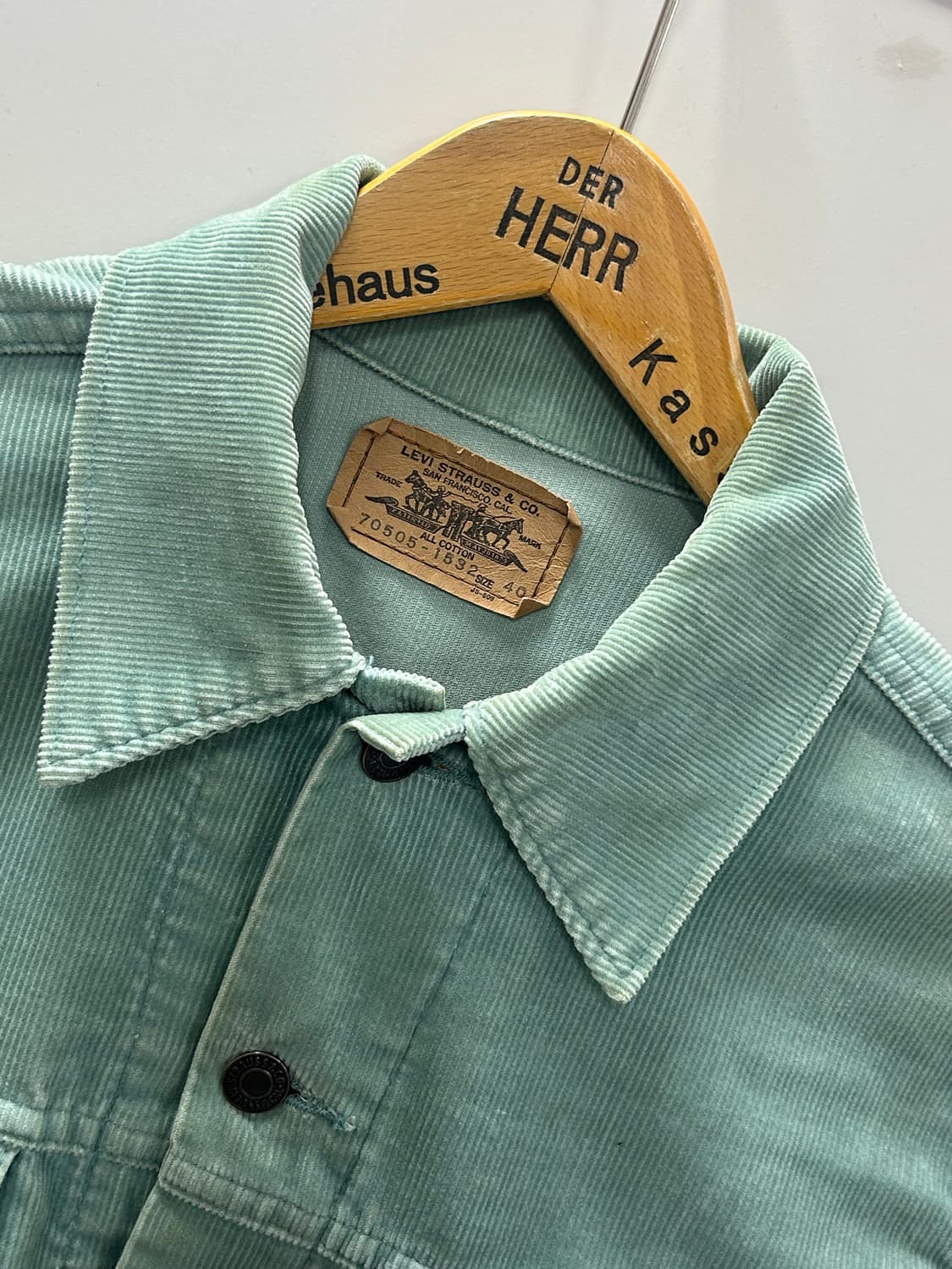 90s 리바이스 코듀로이 트러커 자켓 상품이미지5