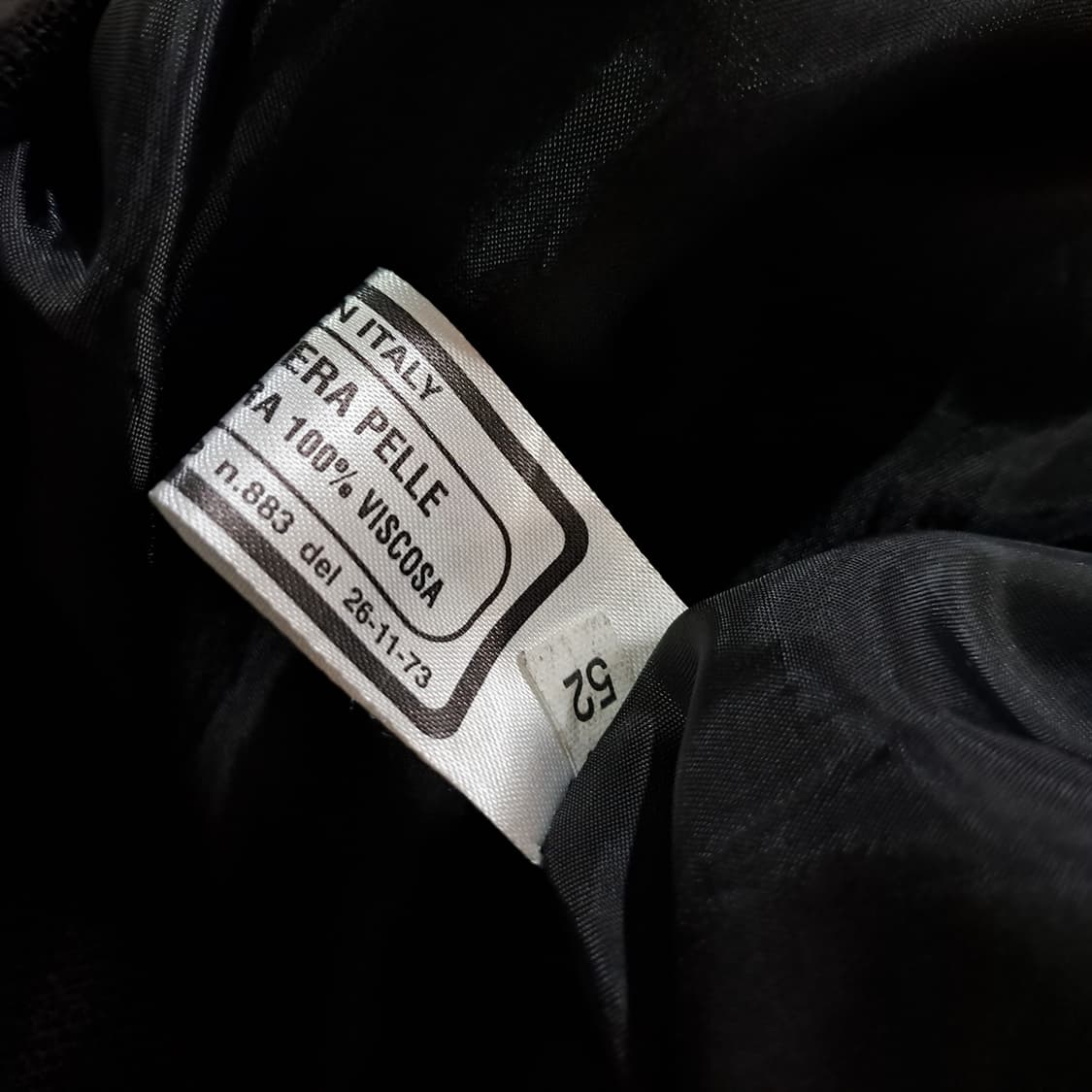 (택포) 메드 인 이태리 A-1 고트스킨 자켓 52 B334 상품이미지7