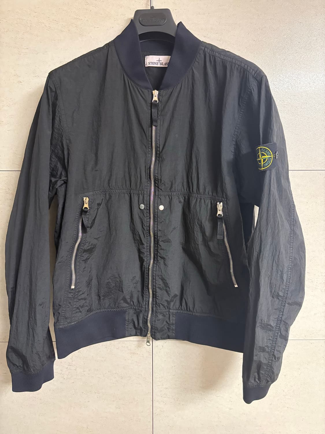[L] 스톤아일랜드 신형 나일론메탈 와트로 자켓 상품이미지1