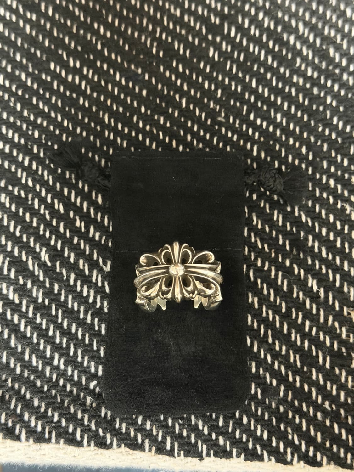 크롬하츠 더블 플로랄 링 us 10 상품이미지2