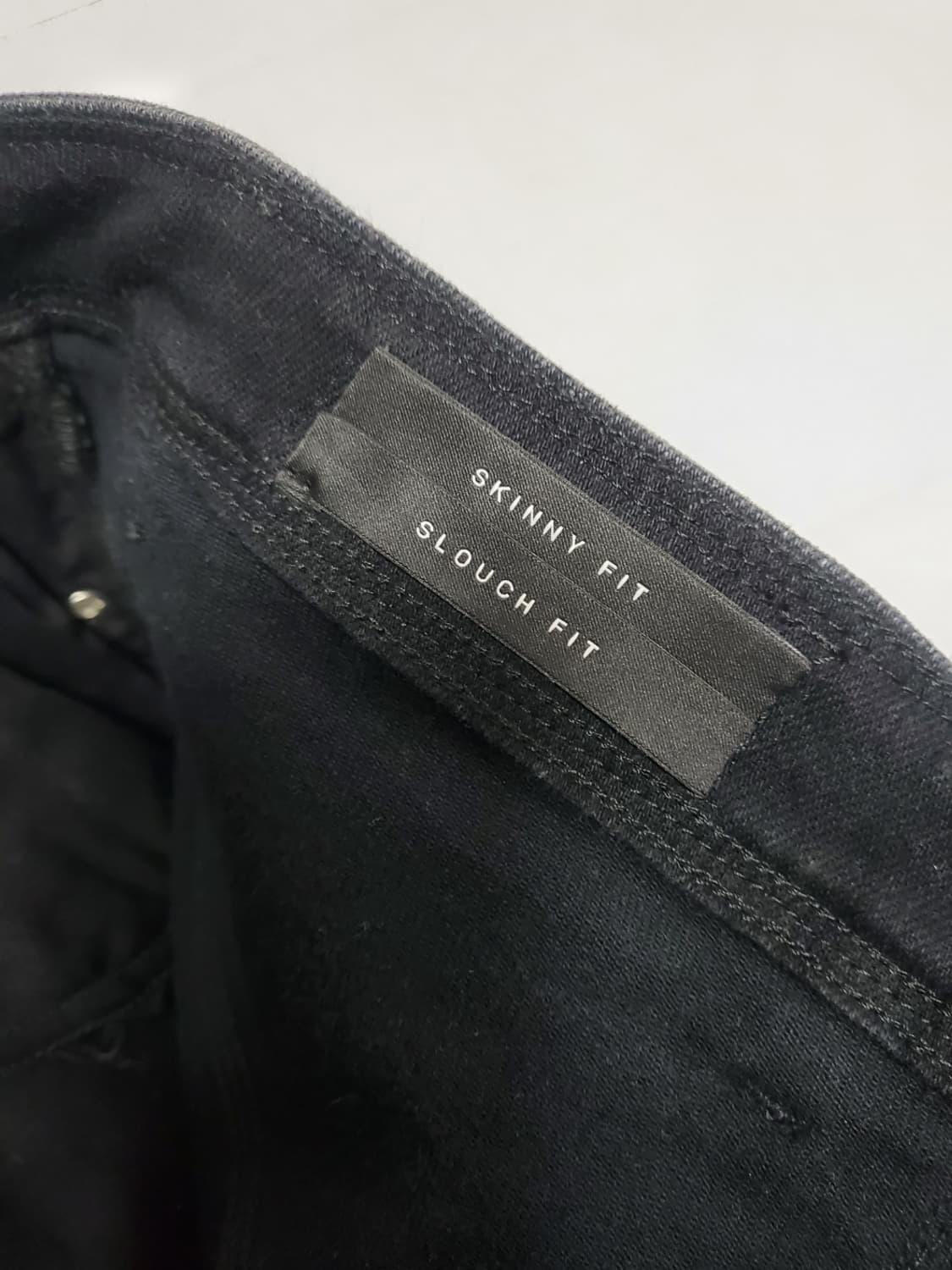 닐바렛 블랙 데님 팬츠 매장판정품 허리32사이즈  상품이미지7