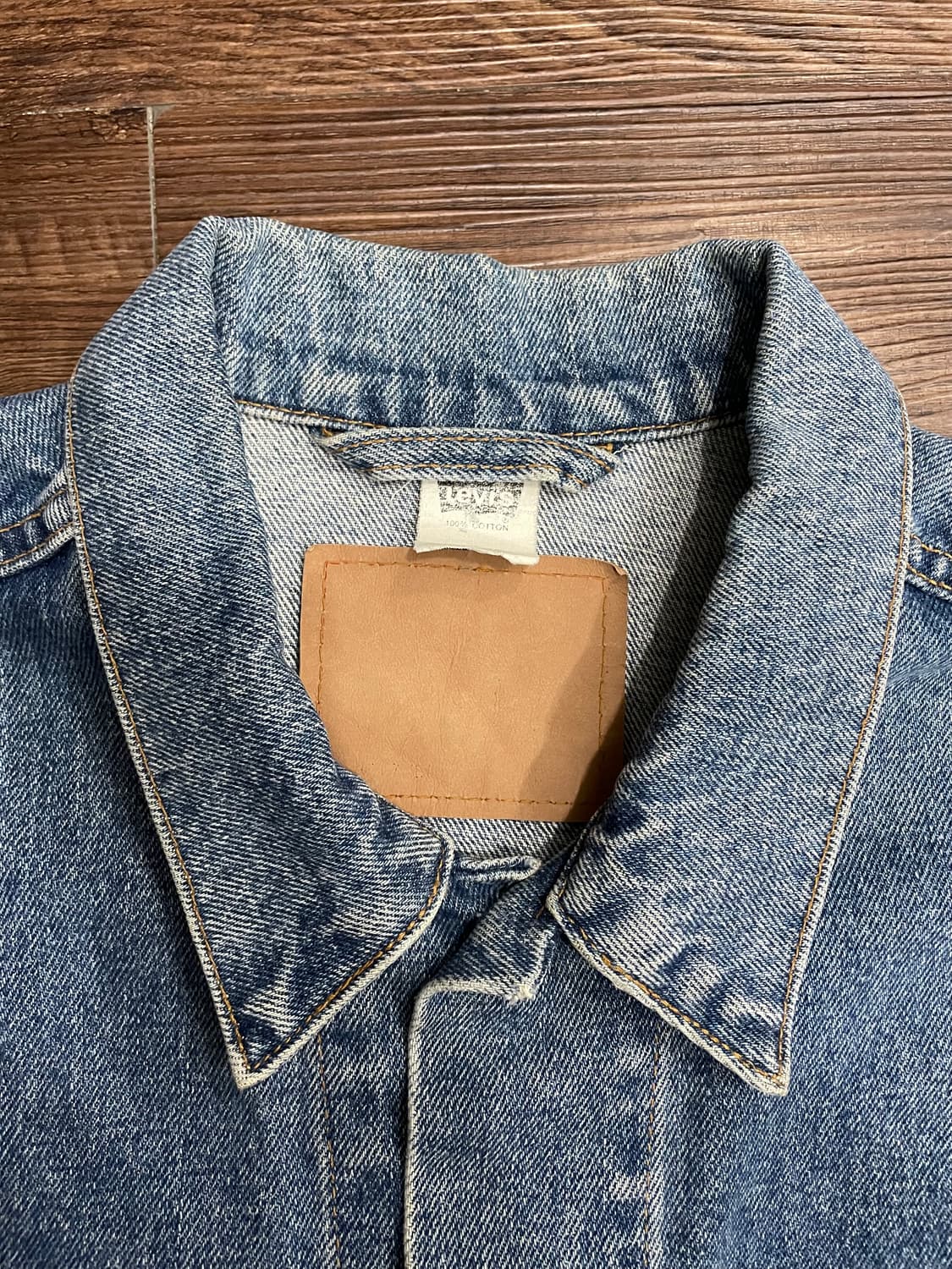 90s 리바이스 70507 트러커 데님 자켓 상품이미지7