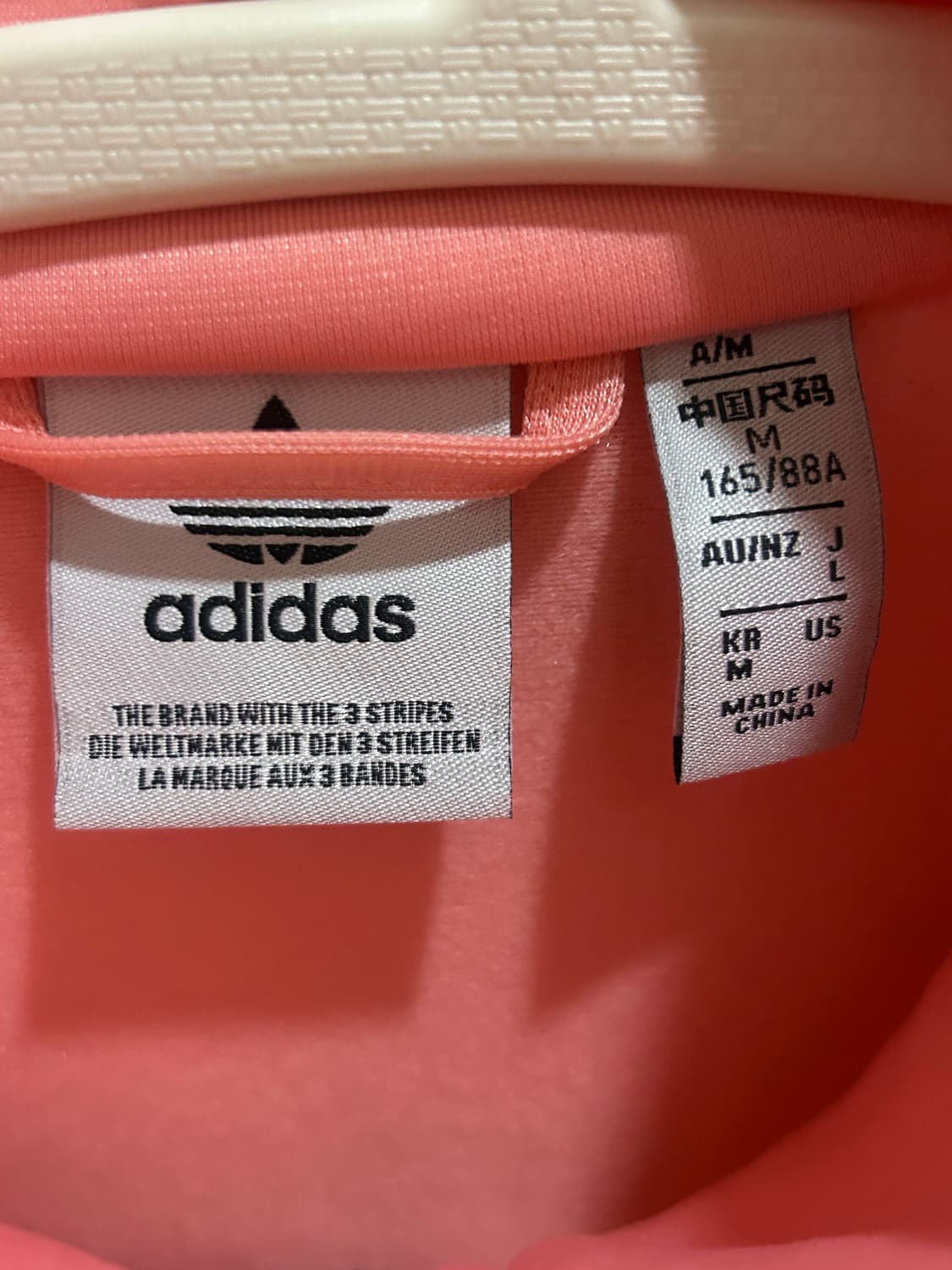아디다스 파이어버드 배지 트랙탑 핑크 m 상품이미지2