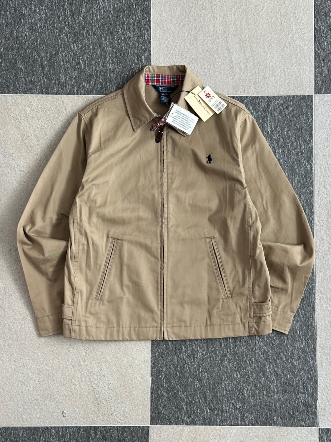 폴로 랄프로렌 베이지 해링턴 자켓  상품이미지1