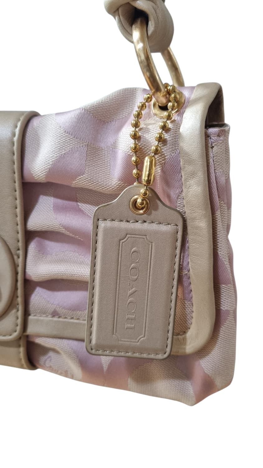 코치 파커 옵 아트 자카드 숄더백 코치빈티지 y2k 갸루 히메 상품이미지4