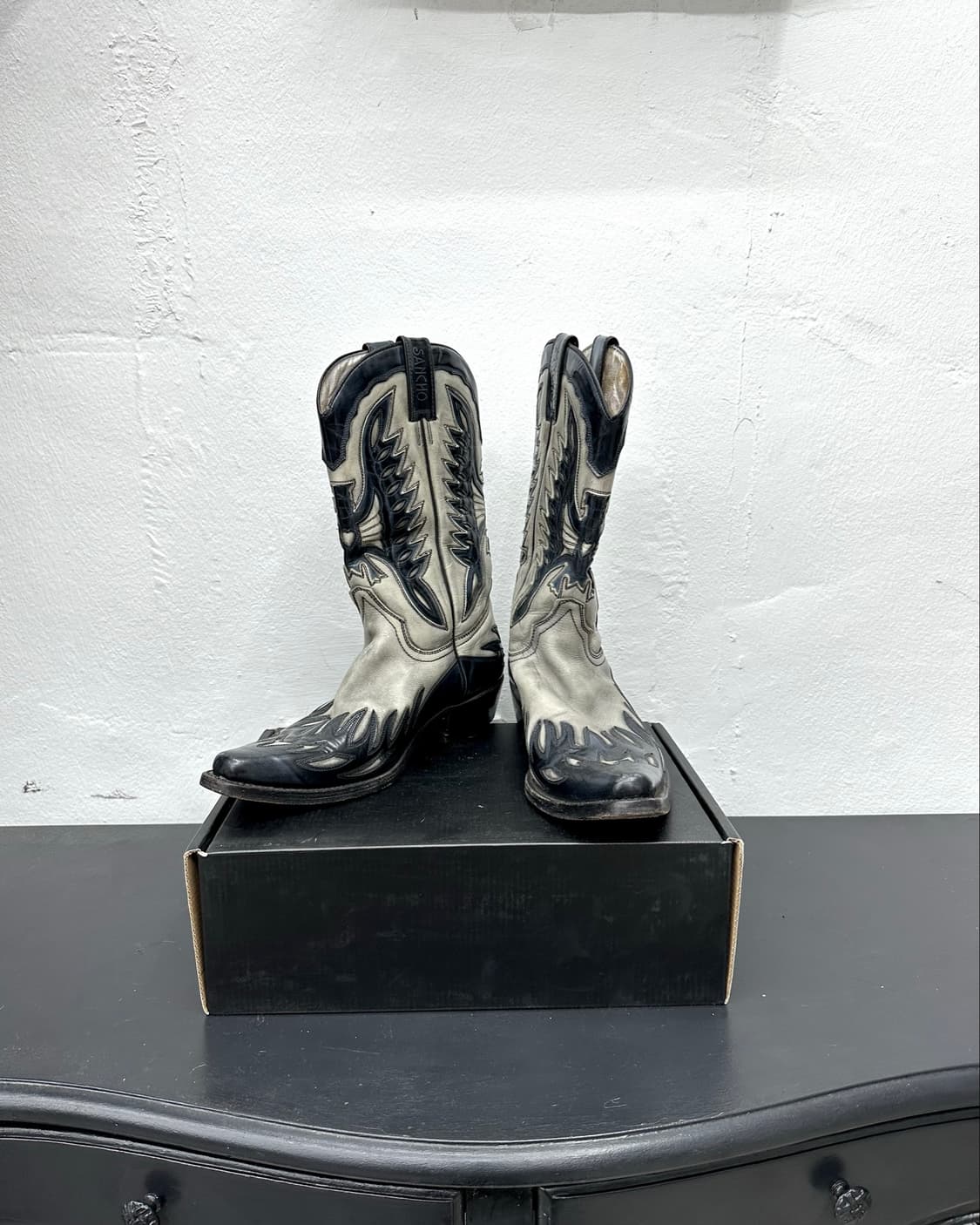 Sancho leather western boots 상품이미지1