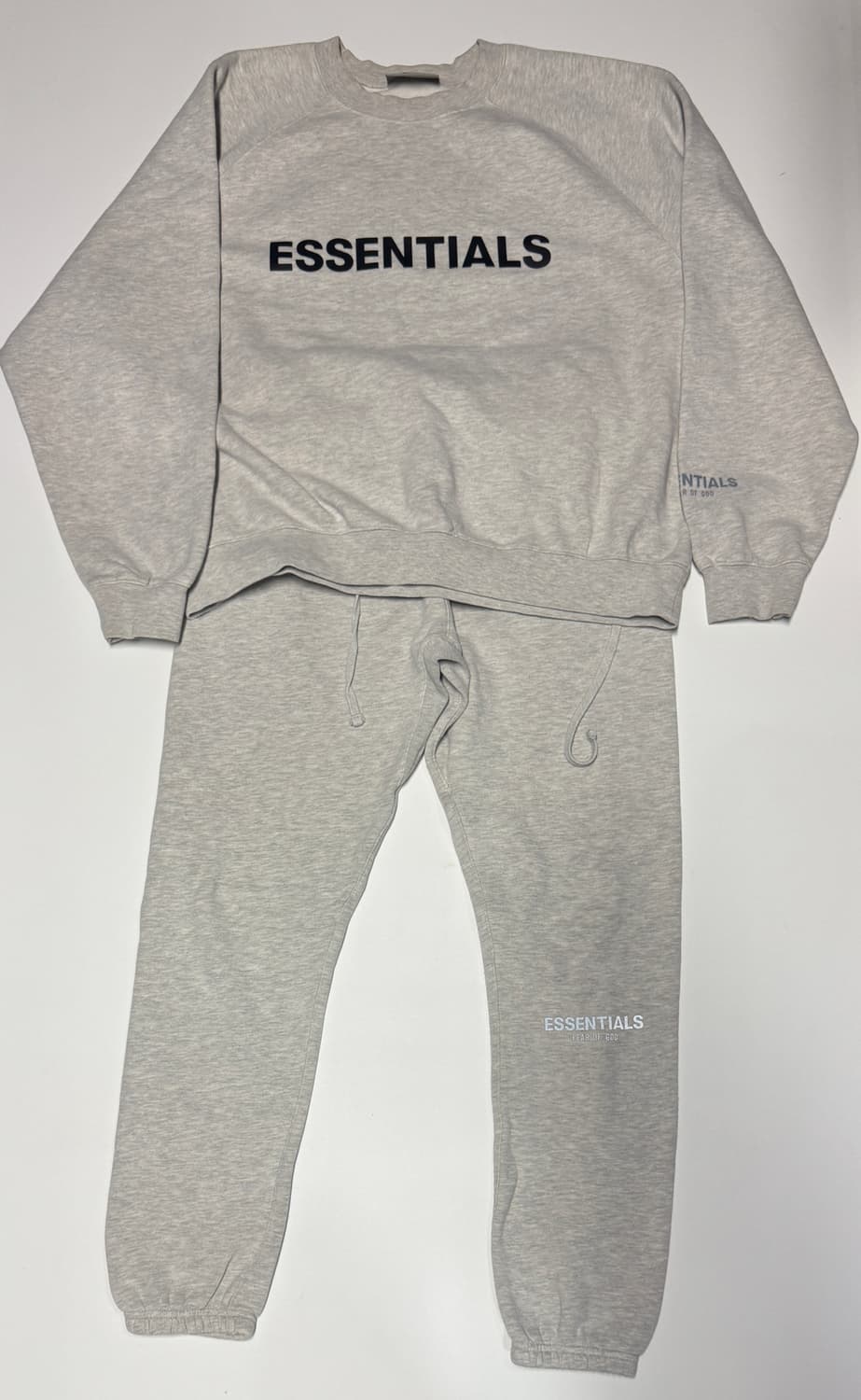 피어오브갓 에센셜 트레이닝 세트 맨투맨 바지 상품이미지1