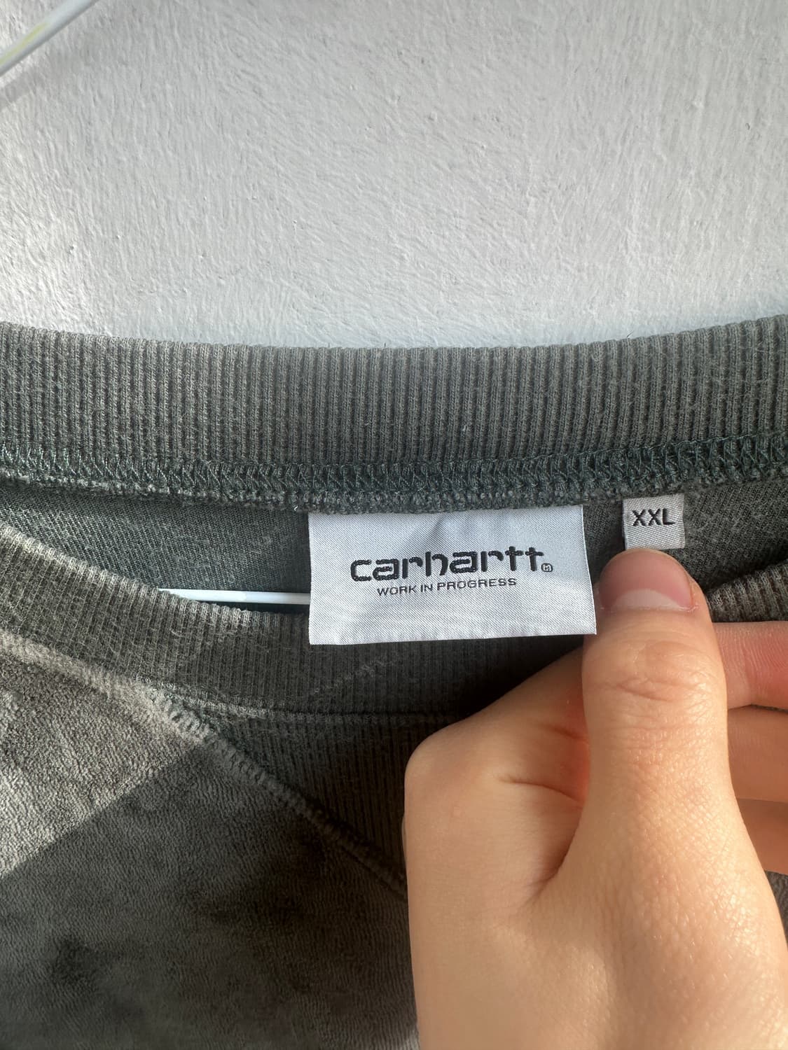 칼하트 xxl 벨벳 맨투맨 상품이미지3