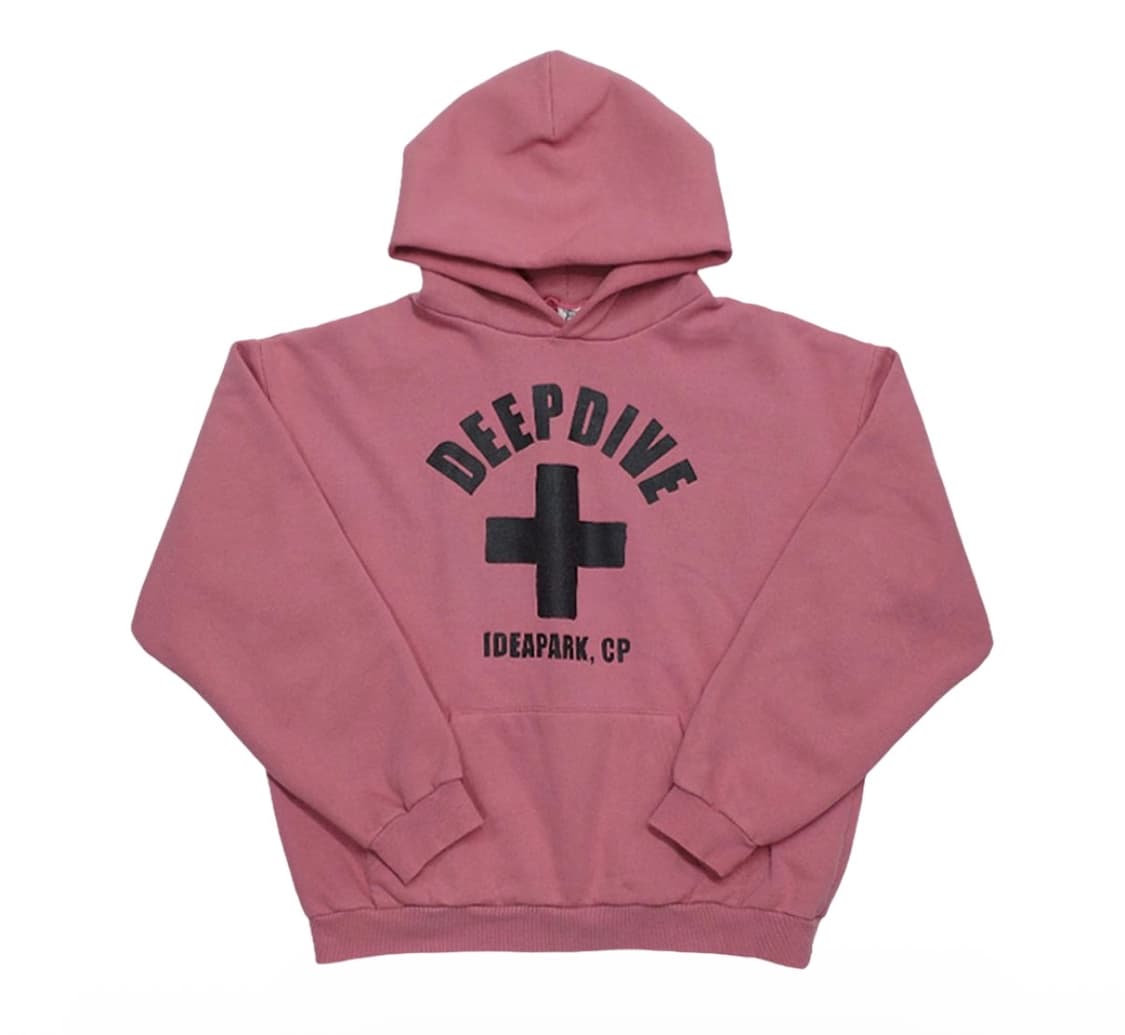 컬렉트피시스 딥 다이브 후드 빈티지 핑크 사이즈M 상품이미지1