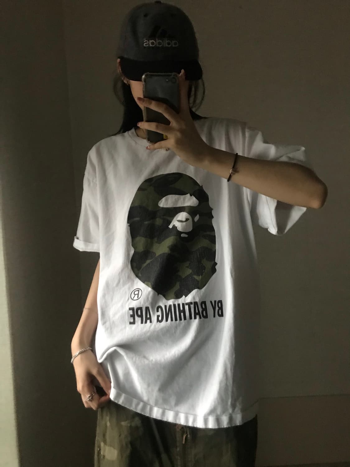 베이프 카모사루 반팔티셔츠 상품이미지4