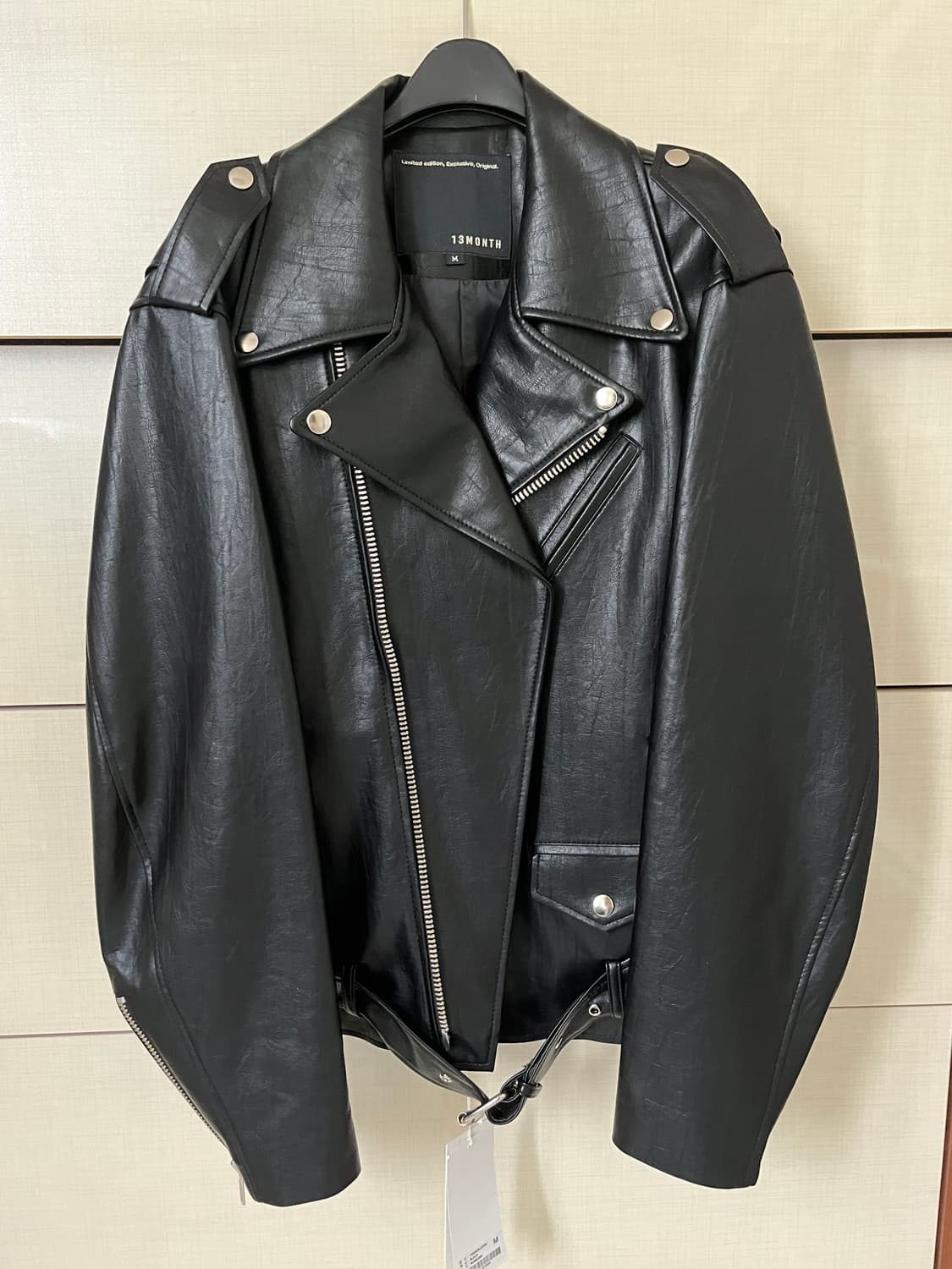 새상품) 13MONTH 써틴먼스 클래식 라이더 자켓 M 상품이미지2