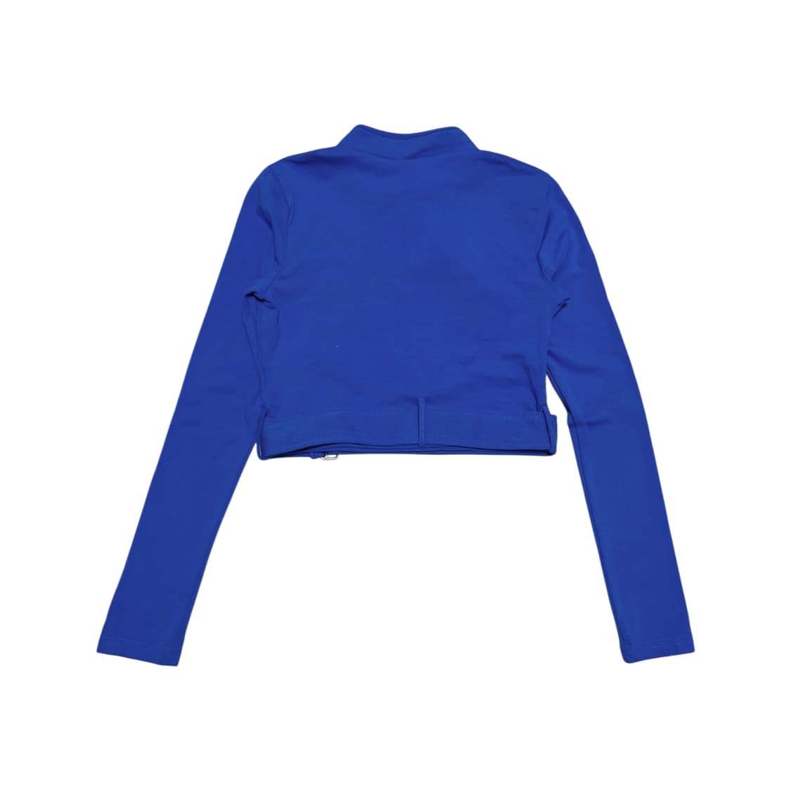 China Buckle Detail Cropped Top_Blue 상품이미지4
