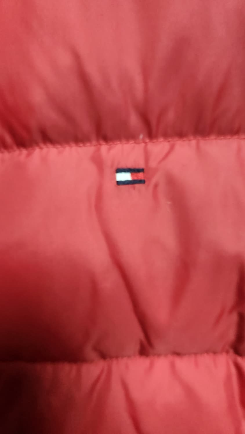 타미 레드 패딩조끼 L 105 상품이미지3