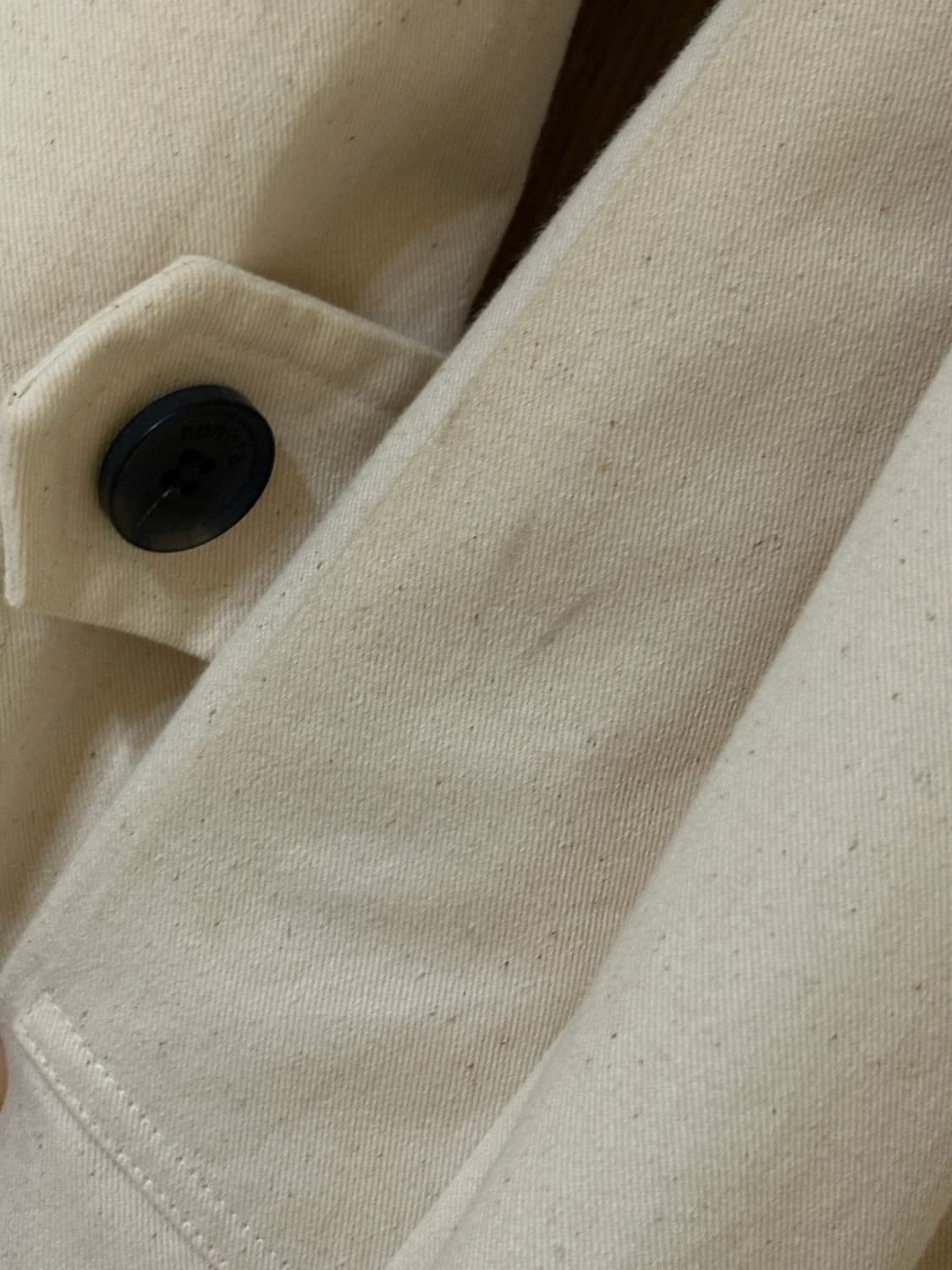 유노이아 트렌치코트 아이보리 상품이미지4