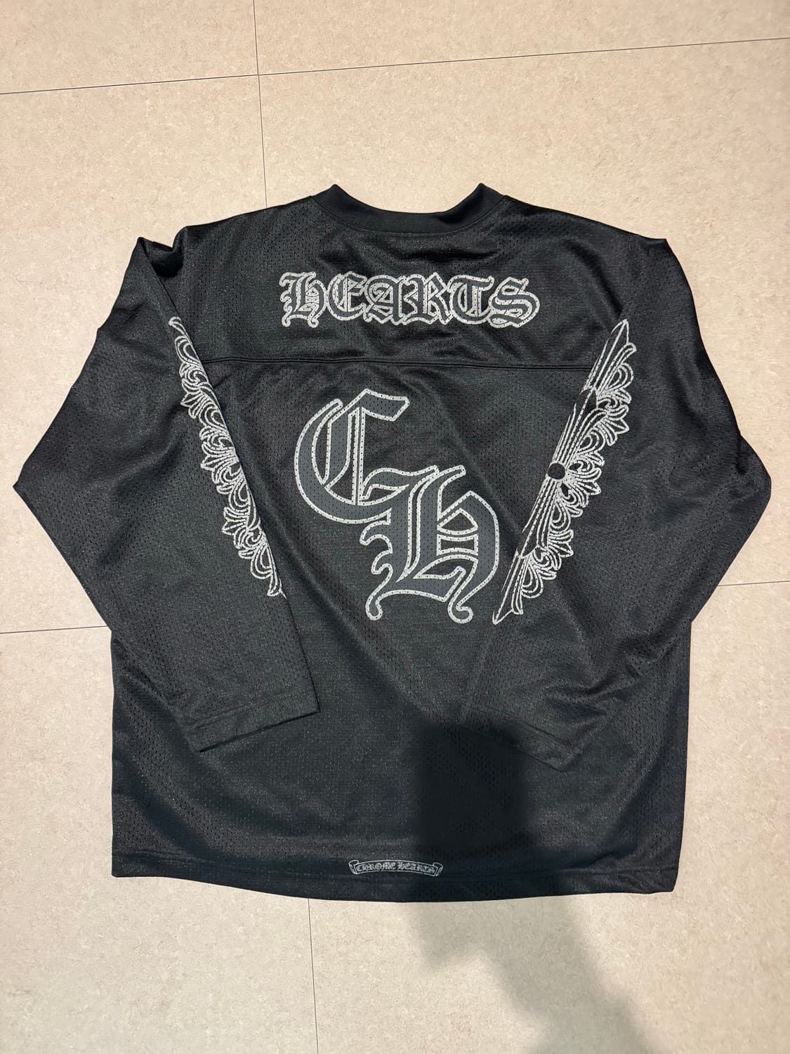 크롬하츠 메쉬 웜업 롱슬리브 XL 상품이미지2