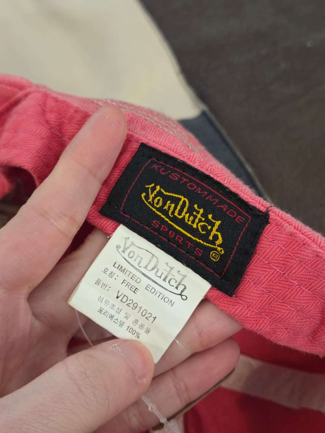 Von Dutch 본 더치 Y2K 볼 캡 상품이미지6