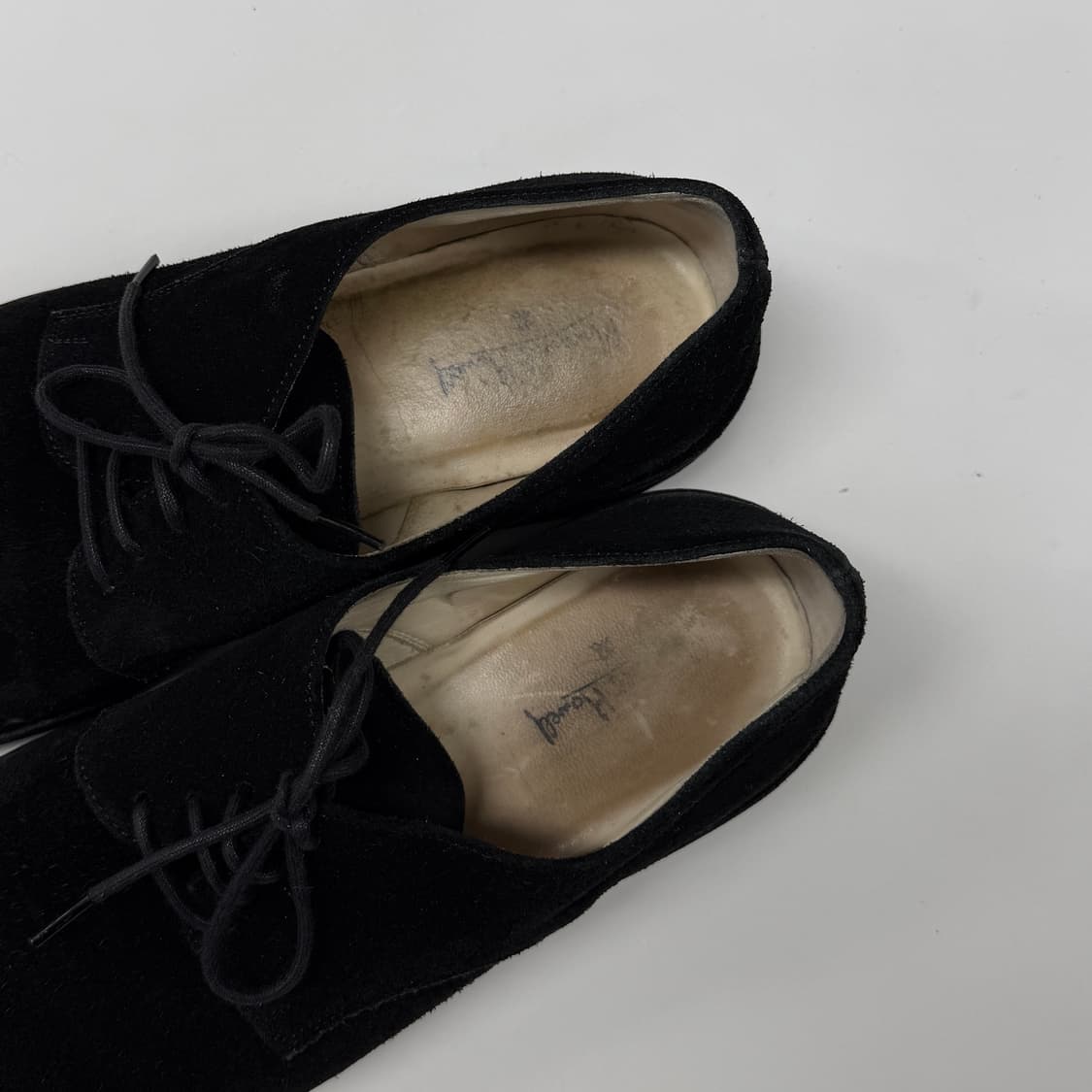 90s Margaret Howell square toe derby 상품이미지5