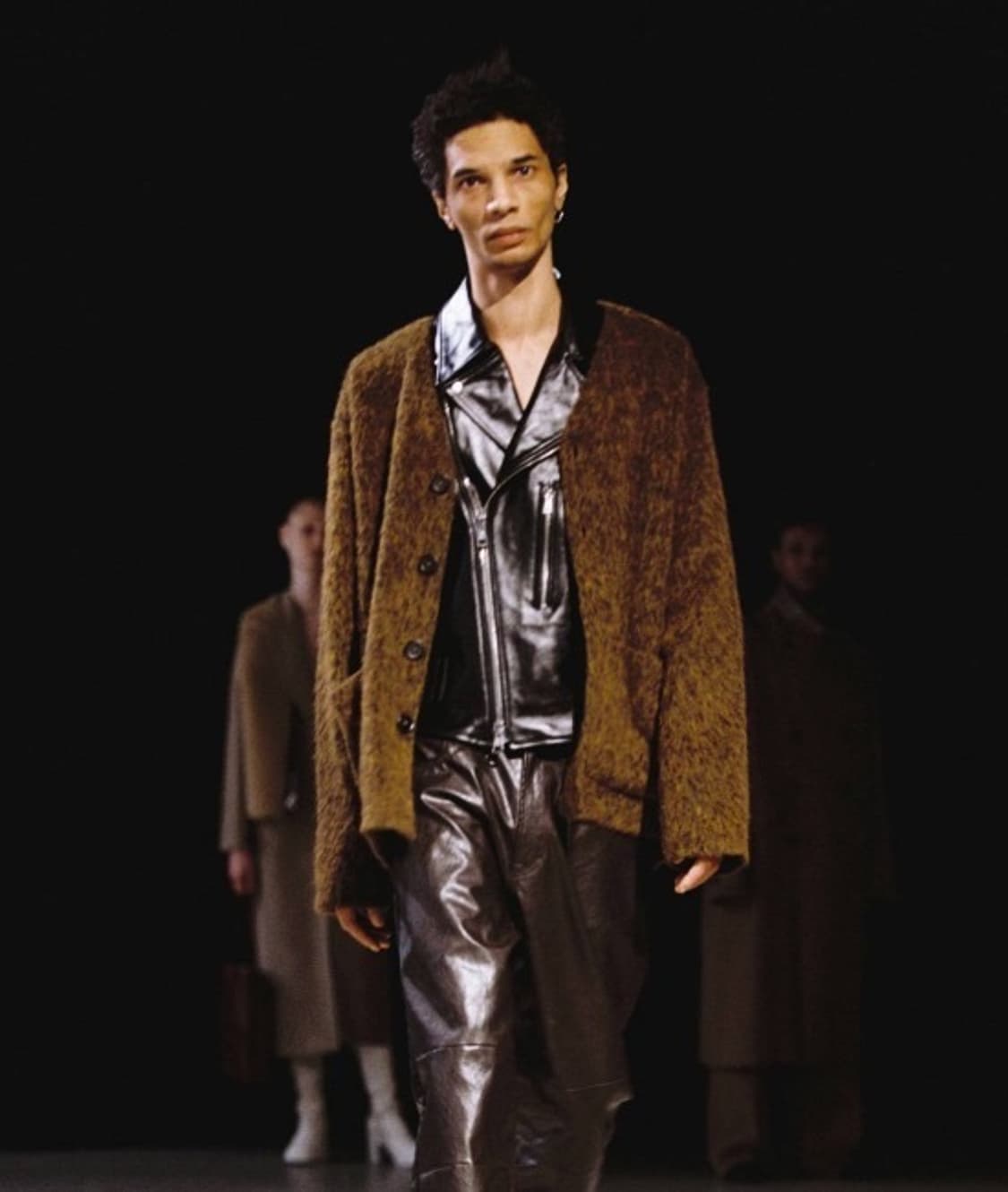 Our Legacy 모헤어 가디건 올리브 멜란지 48 상품이미지2