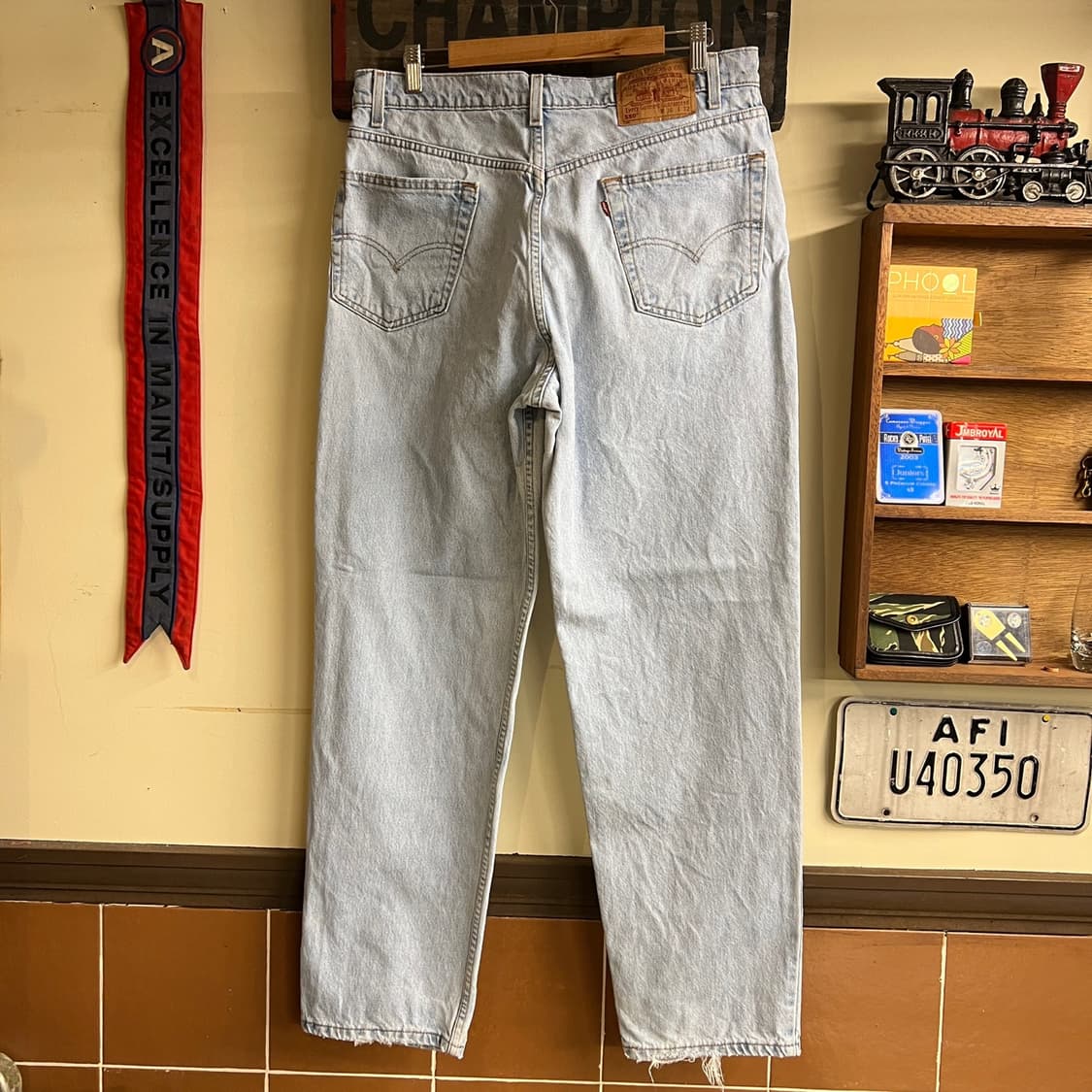 90's 리바이스 550 36x32 Size USA 260413-17 상품이미지5