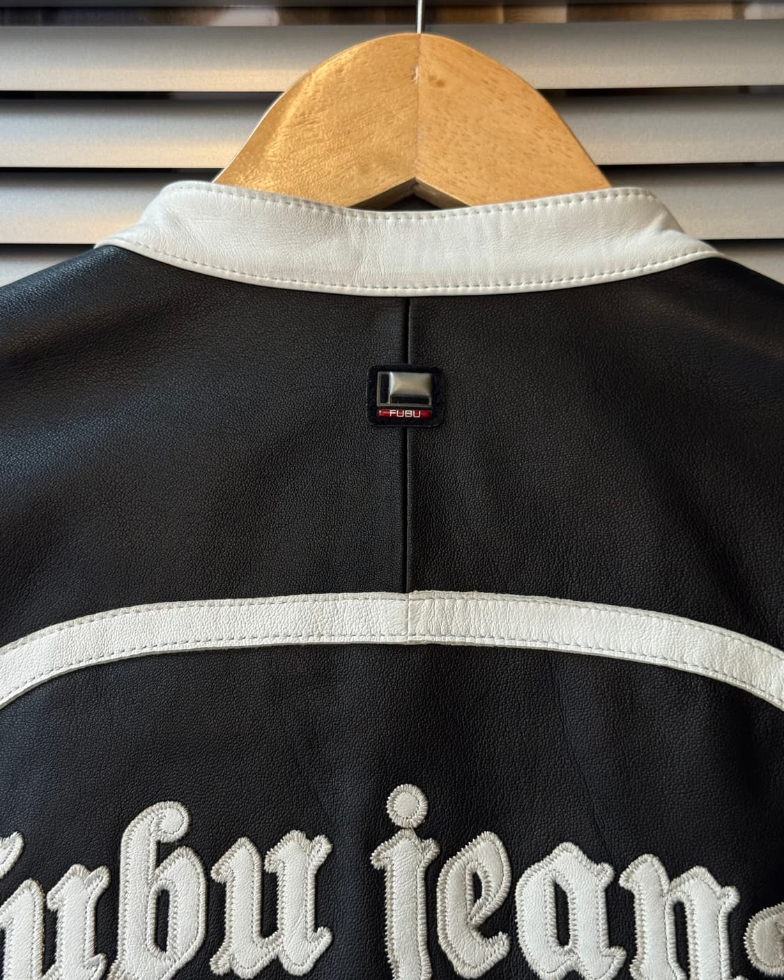 FUBU platinum lambskin racing jacket 상품이미지7