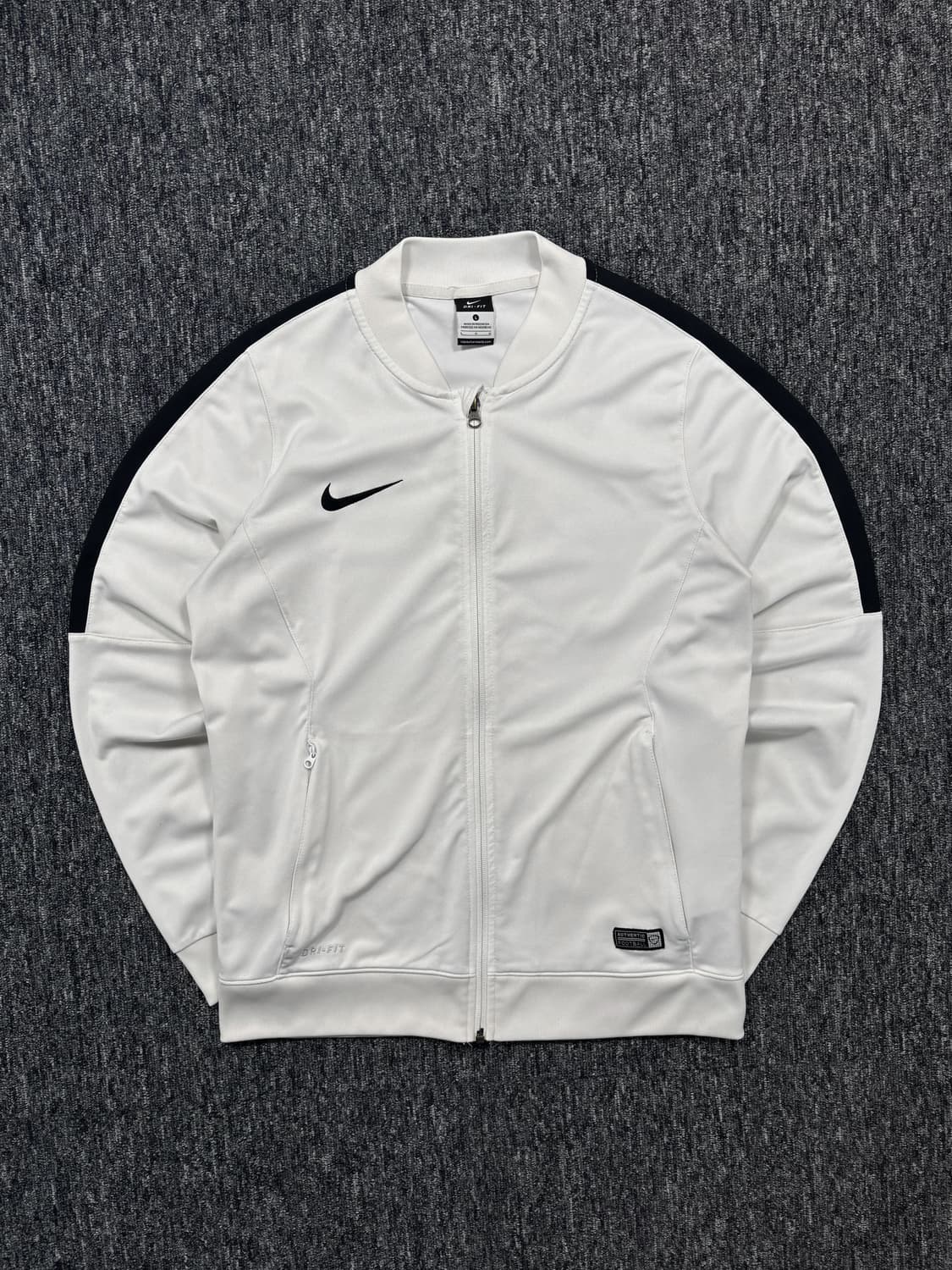 나이키 드라이핏 사이드라인 화이트 트랙탑 져지 상품이미지4