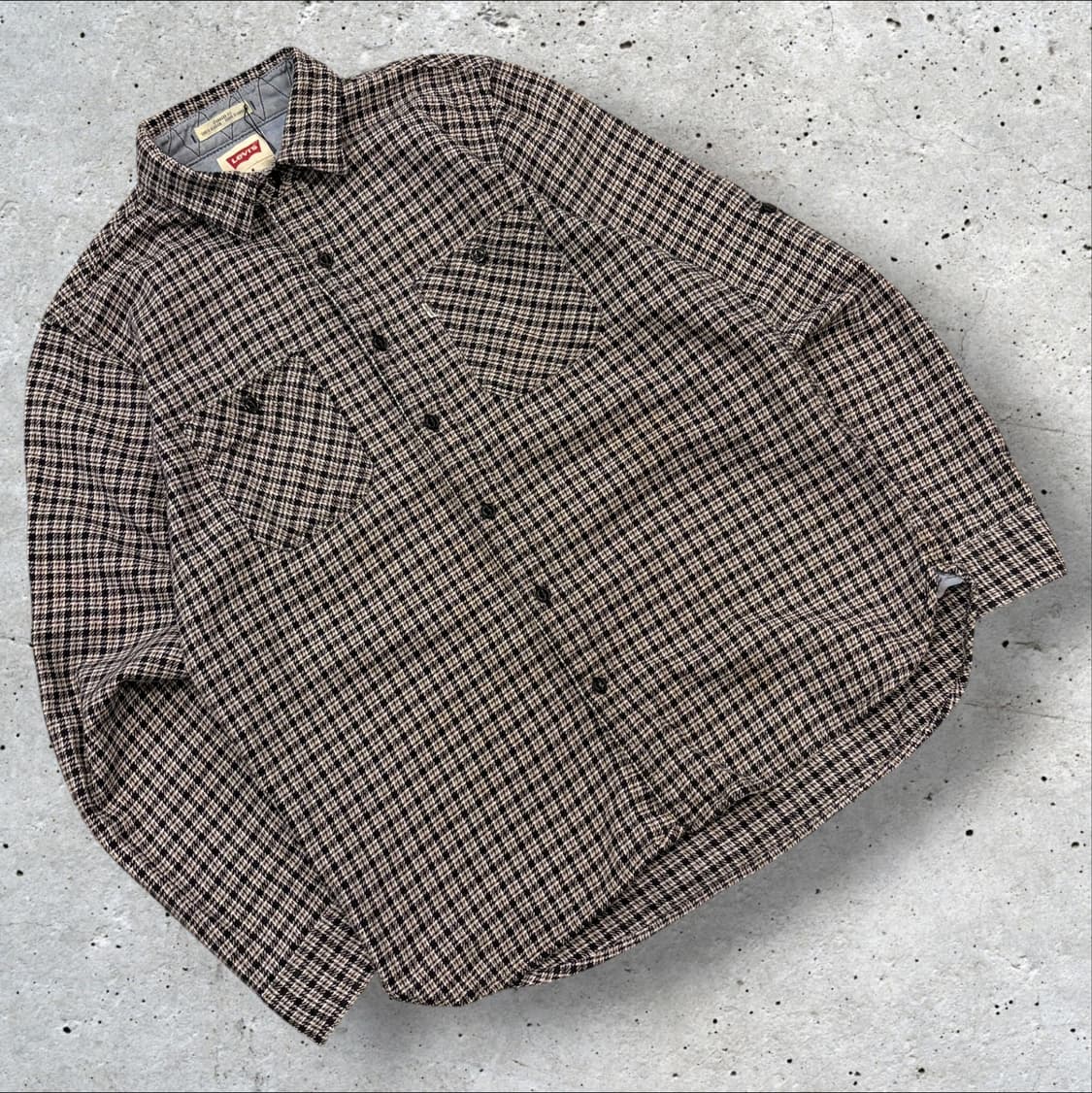 [M] 리바이스 스탠다드핏 체크 셔츠 남방 D576 상품이미지1