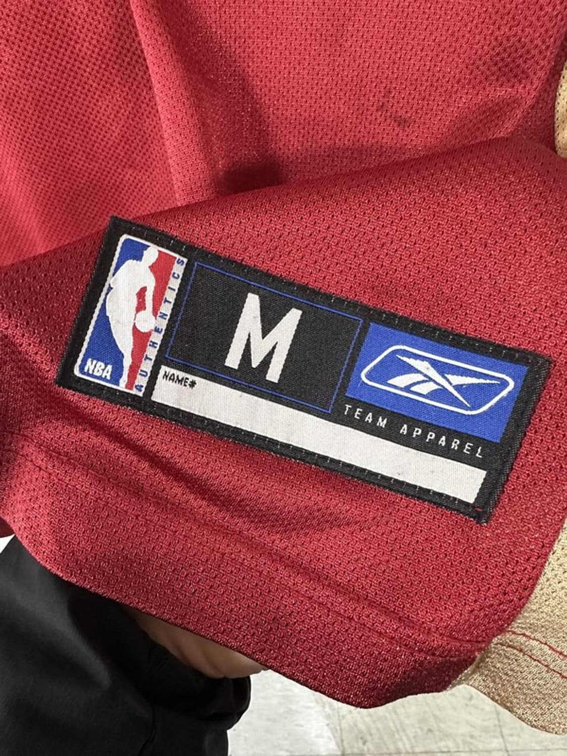 [M] REEBOK 리복 클리블랜드 르브론제임스 NBA 어센틱저지 상품이미지6