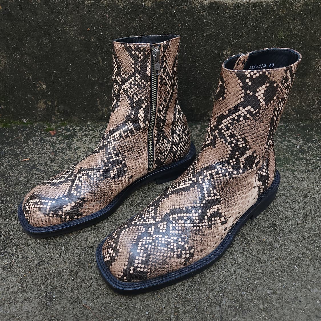 [40] 앤더슨벨 스퀘어토 첼시 부츠 250~255 상품이미지1