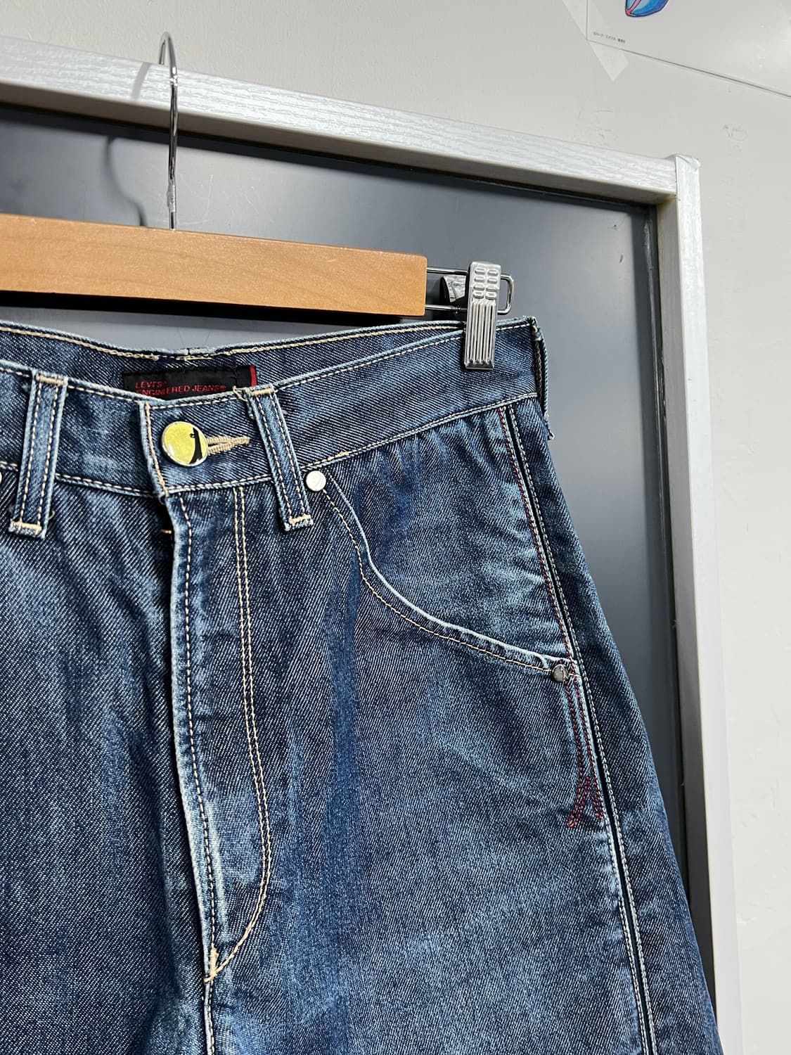 Levis 리바이스 엔지니어드 진스 나팔핏 부츠컷 생지 데님 팬츠 상품이미지2