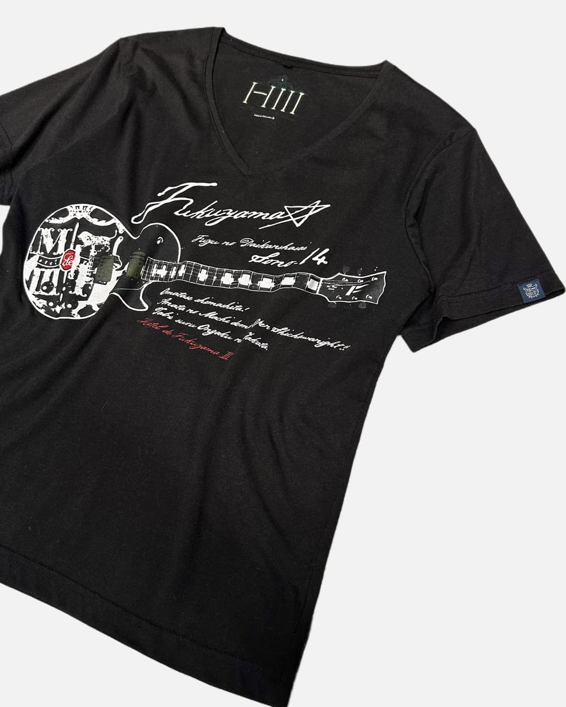 punk guitar printing t-shirt 상품이미지3