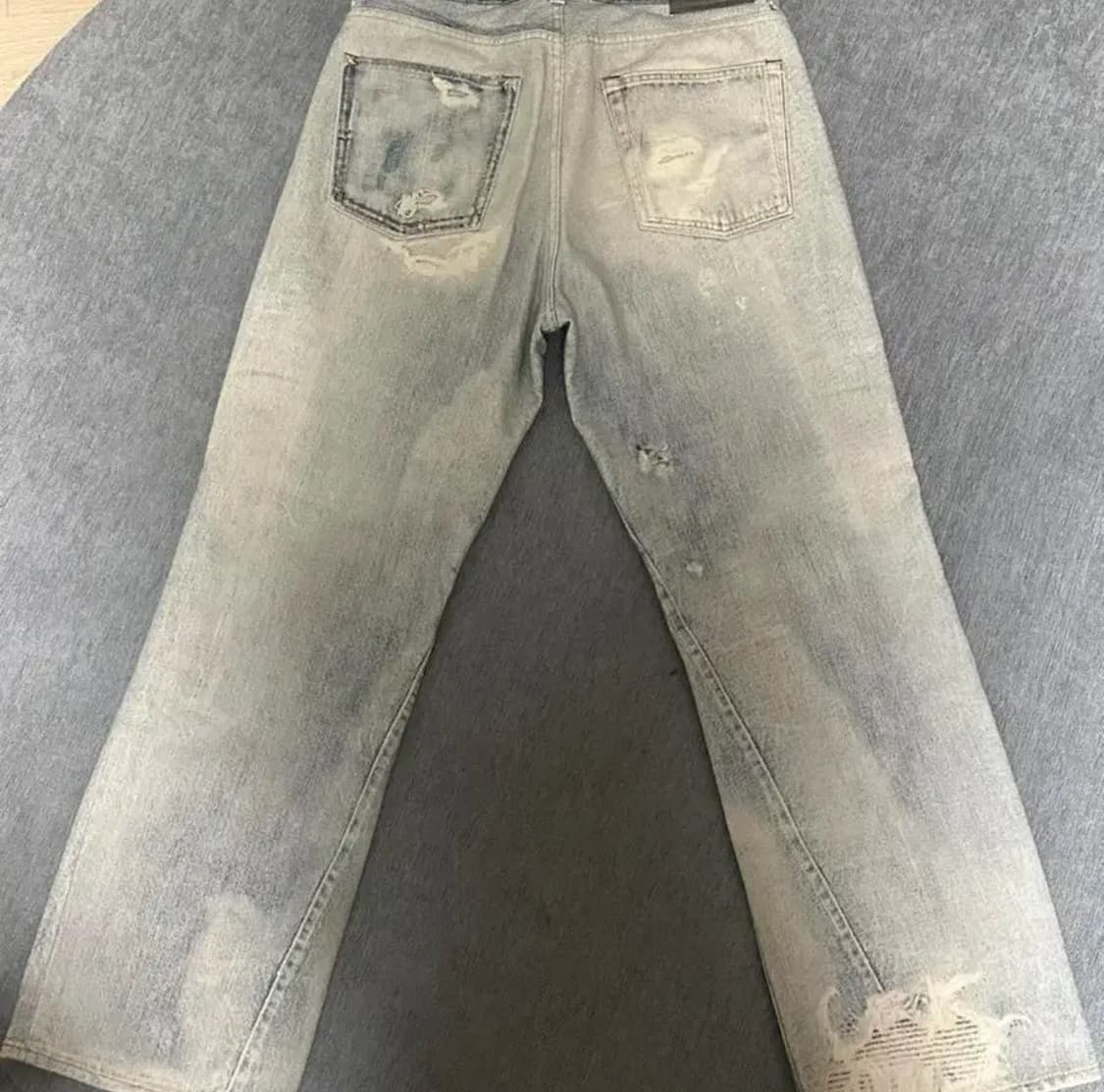 아워레가시 써드컷 디지털 프린트 데님 상품이미지3