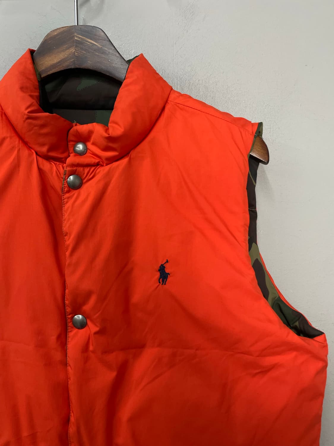 폴로 랄프로렌 리버시블 카모 다운 베스트 H2244 상품이미지6