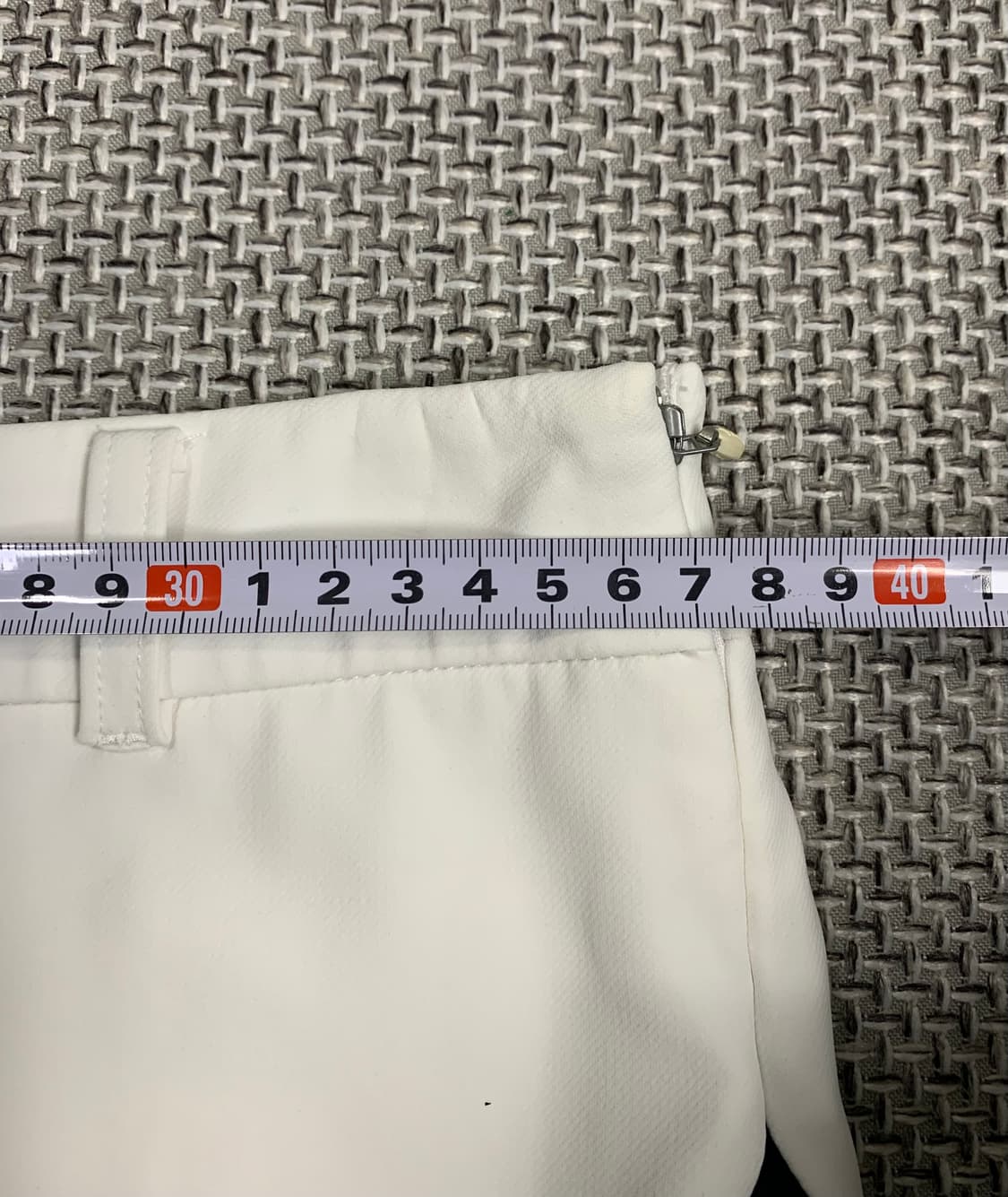 볼빅 화이트 골프 스커트 S(26인치) 상품이미지6