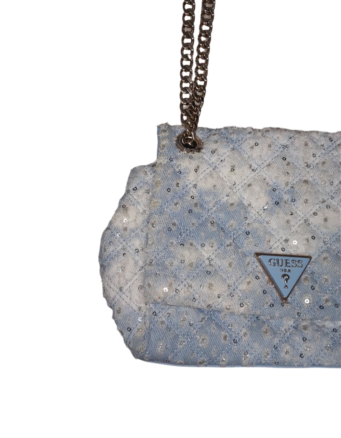 게스 GUESS 미니 플랩 퀼팅백 갸루 핀터깔 상품이미지2