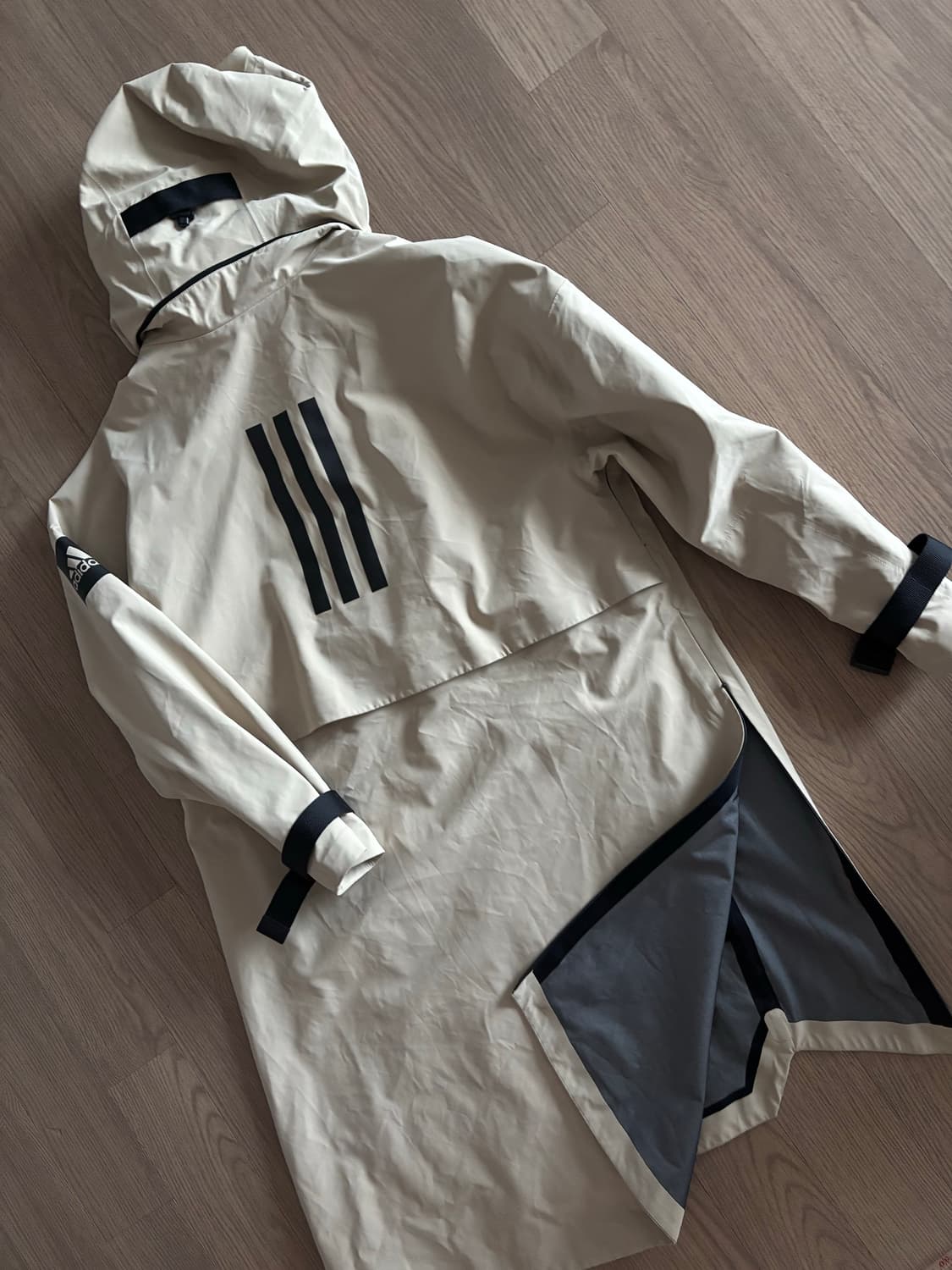 아디다스 마이쉘터 웨더코트 롱 바람막이자켓 여성sm 상품이미지4