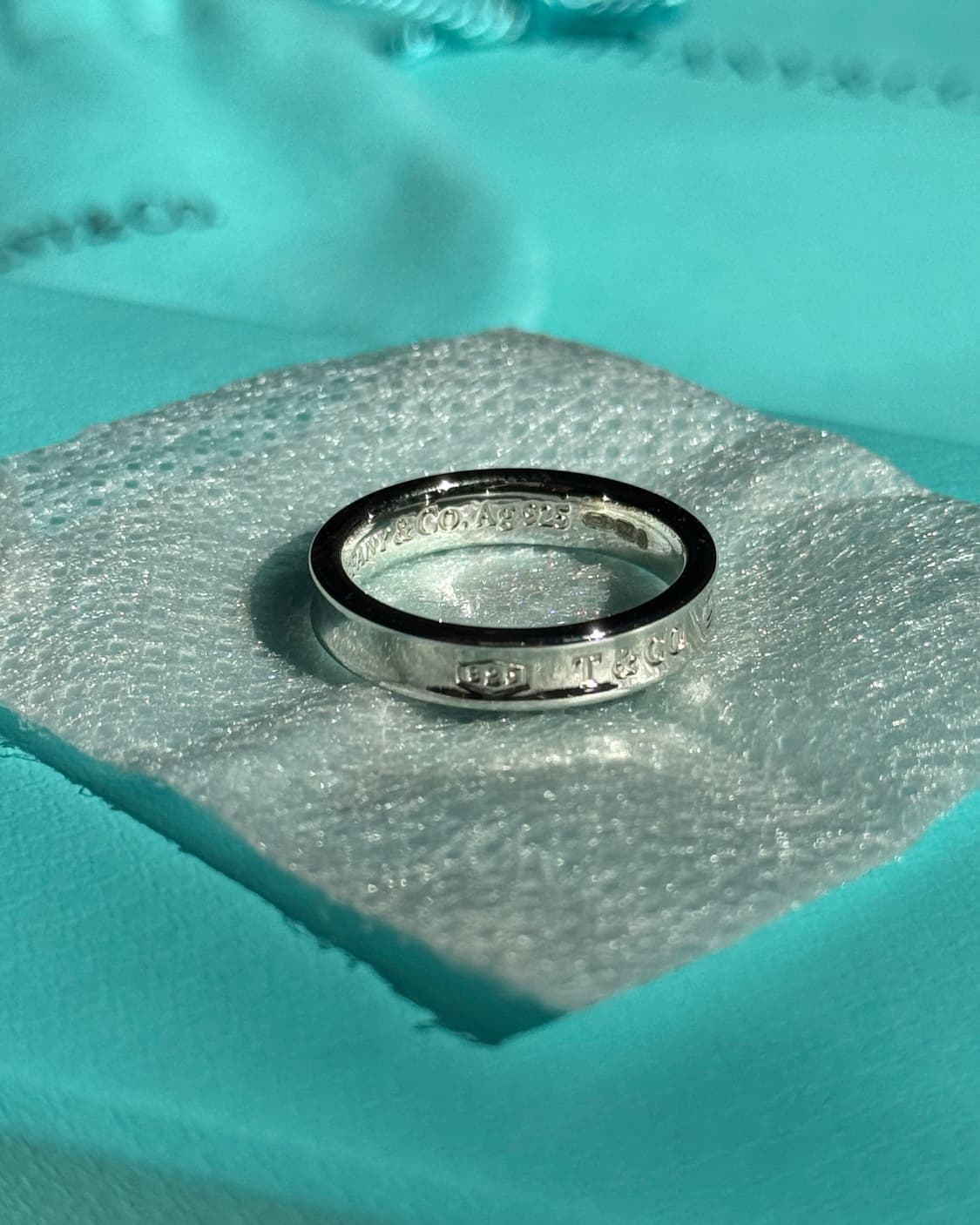 티파니앤코 1837 링 네로우 실버 6.5 상품이미지5